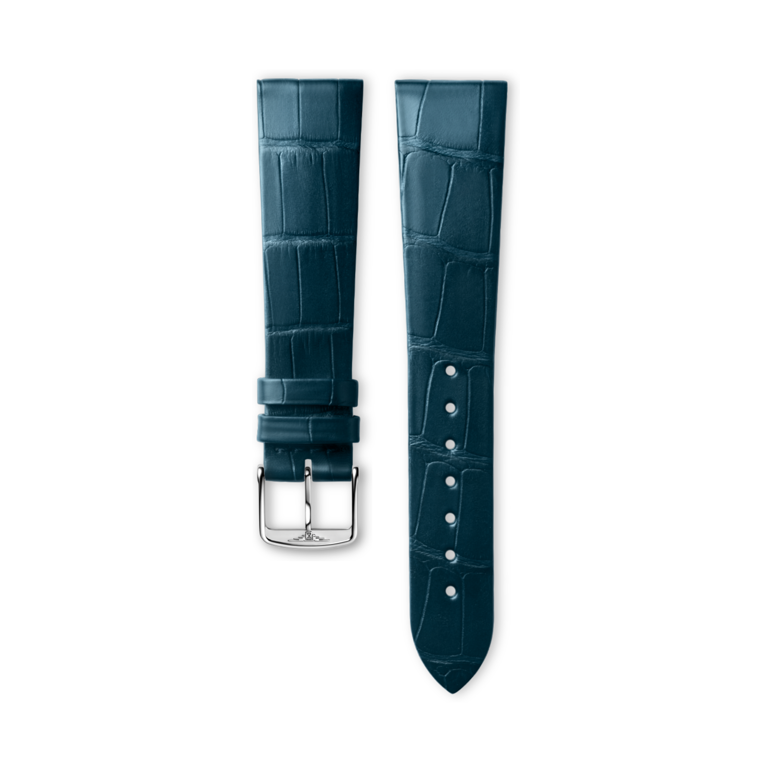 Longines Matt blue alligator strap - L682155054 & L649101655