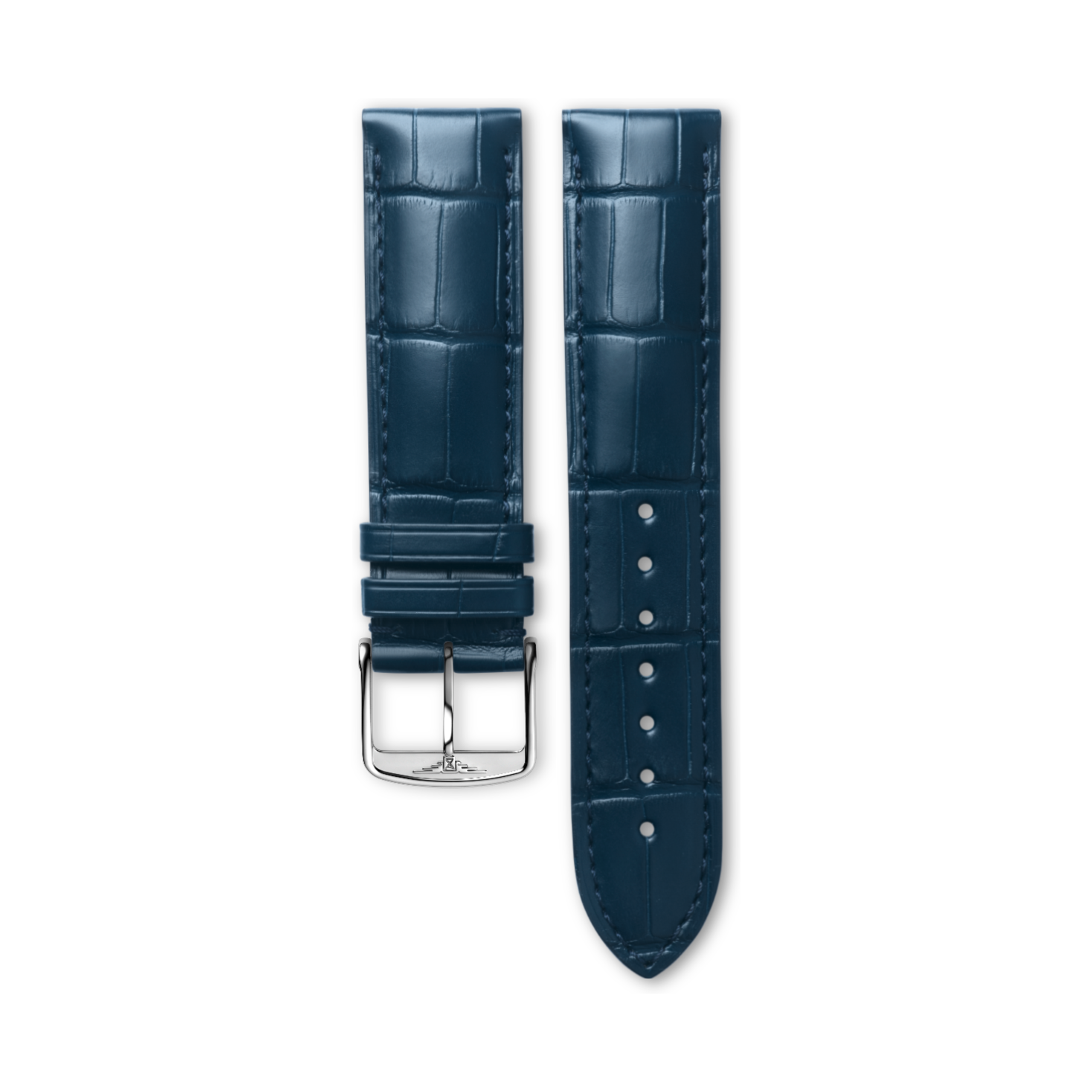 Longines Matt blue alligator strap - L682160033 & L649108156