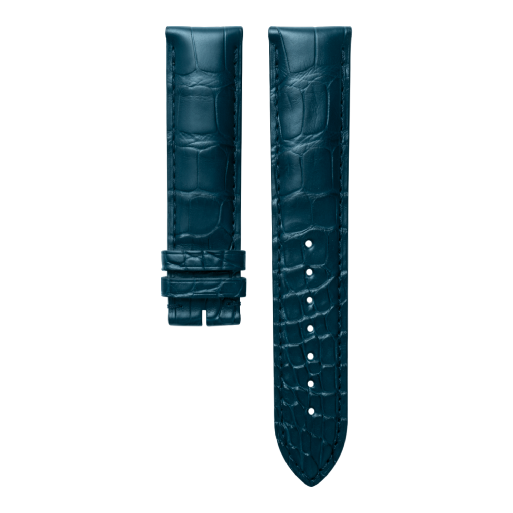 ストラルドジラルディーノ strap-matt-blue-alligator-