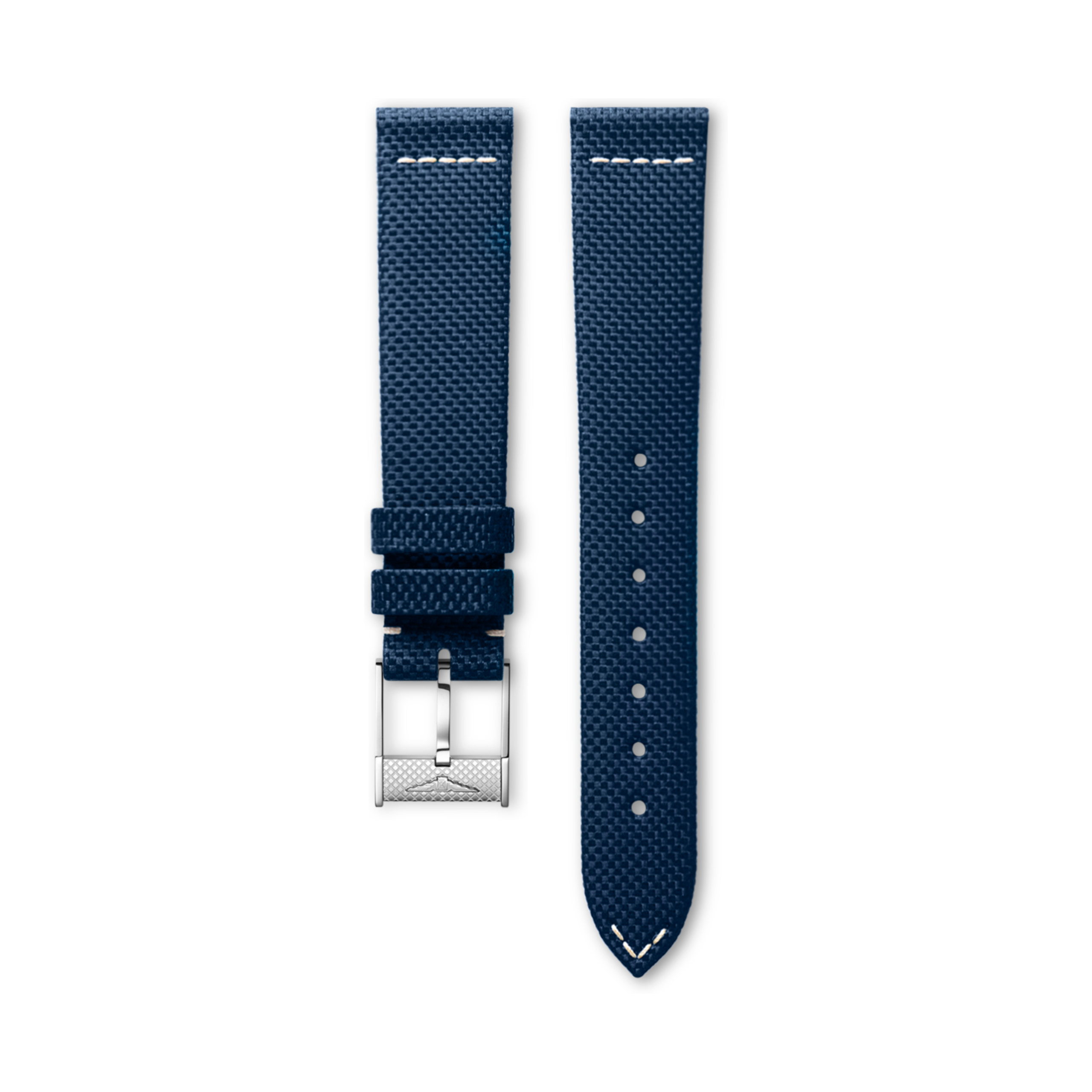 Longines マットブルー カーフレザー ストラップ Strap - CL682166561