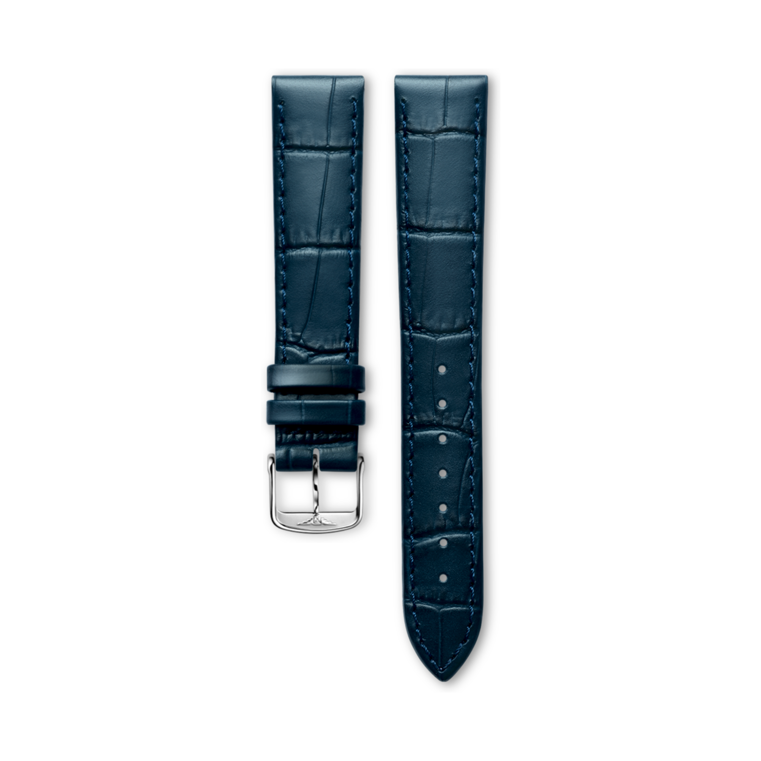 Longines Matt blue calf leather strap - L682155256 & L649101652