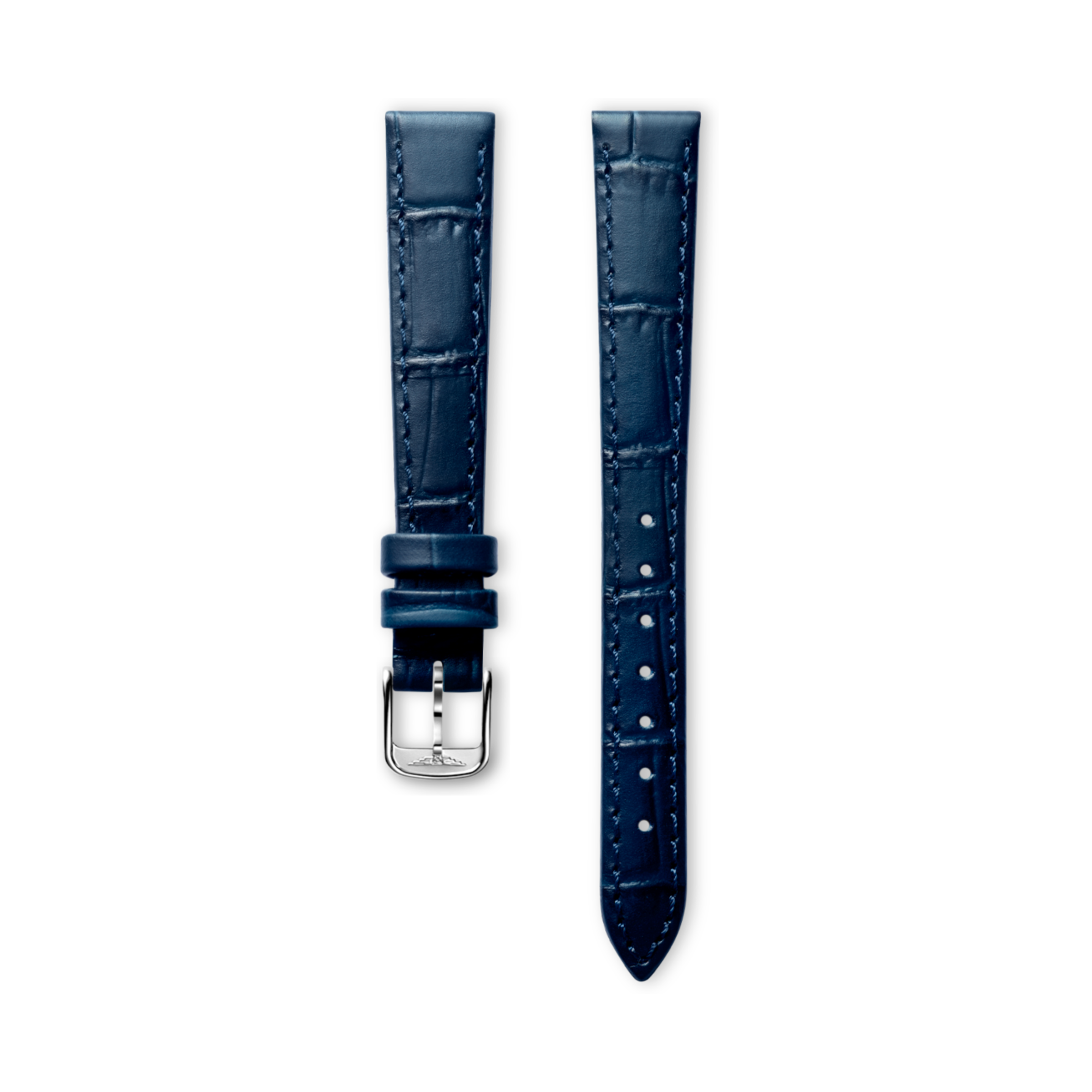 Longines Matt blue calf leather strap Strap - L682155258 & L649101647