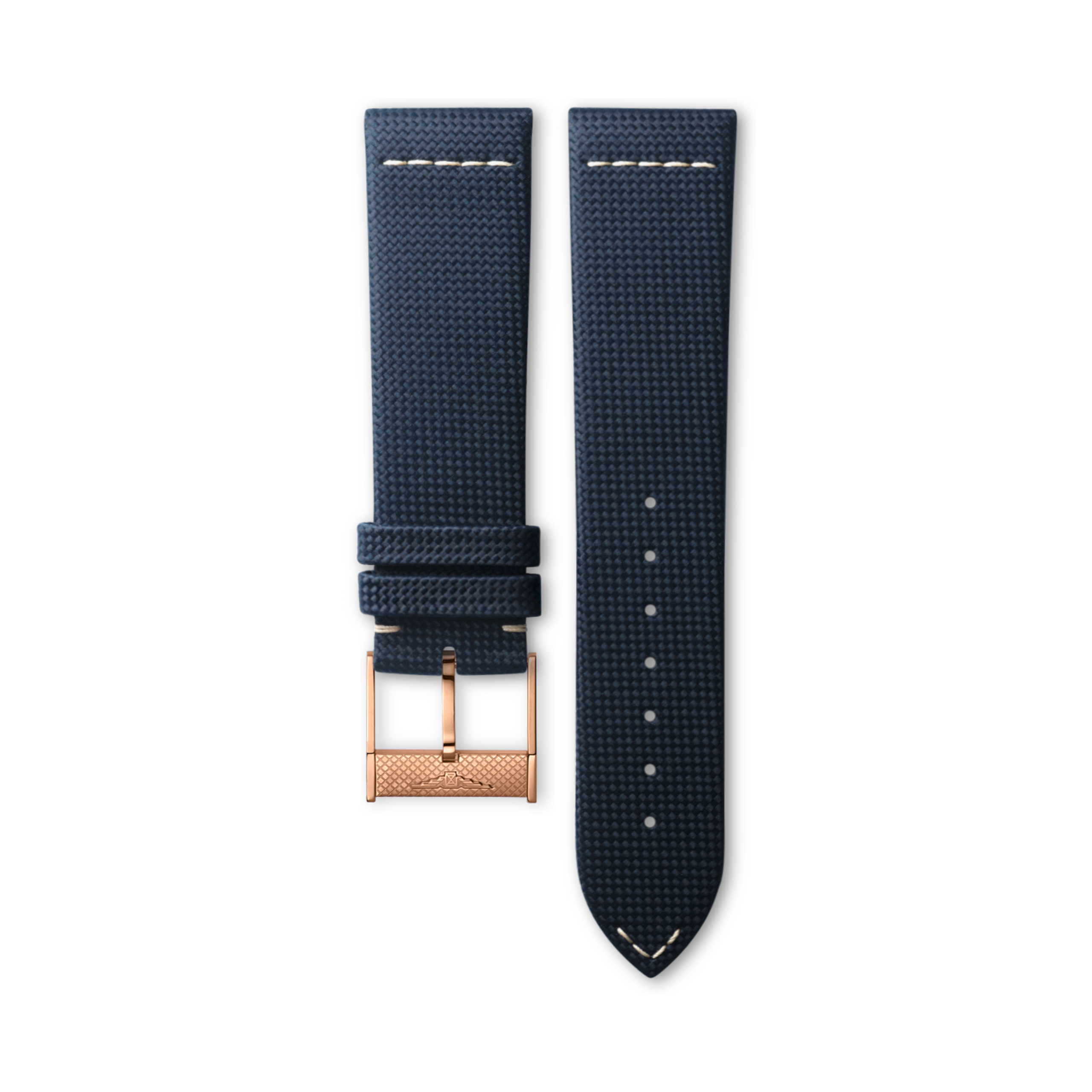 Longines Matt blue calf leather strap - L682161565 & L649129715