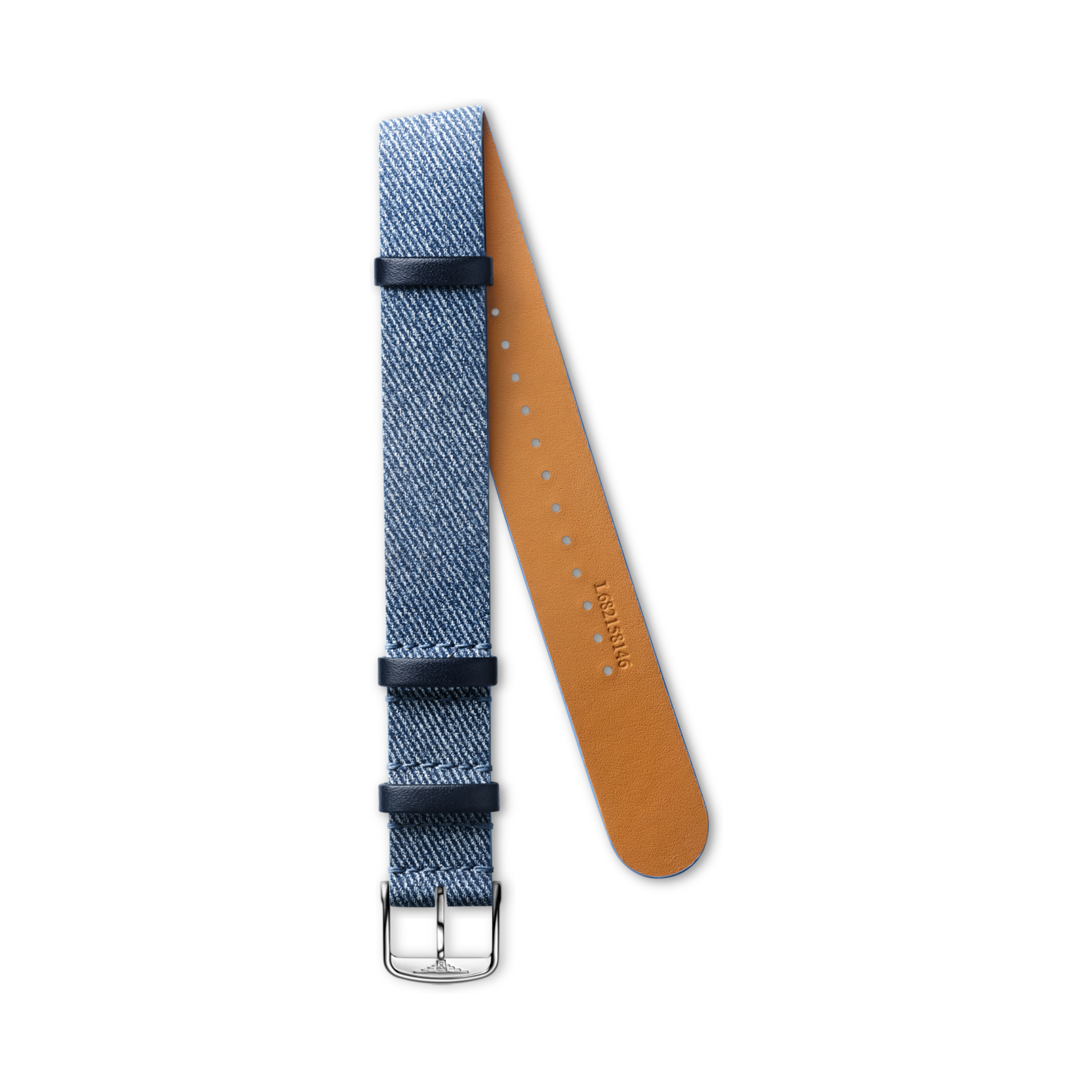 Longines Matt blue nato strap - L682158146 & L649101658