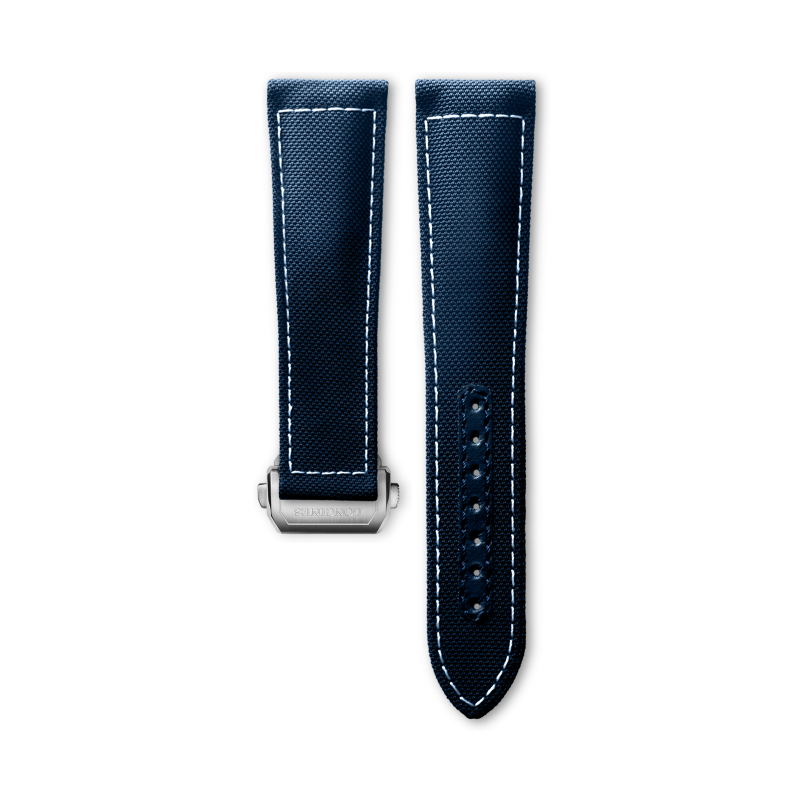 Longines Matt blue synthetic strap - L682169307 & L639165902