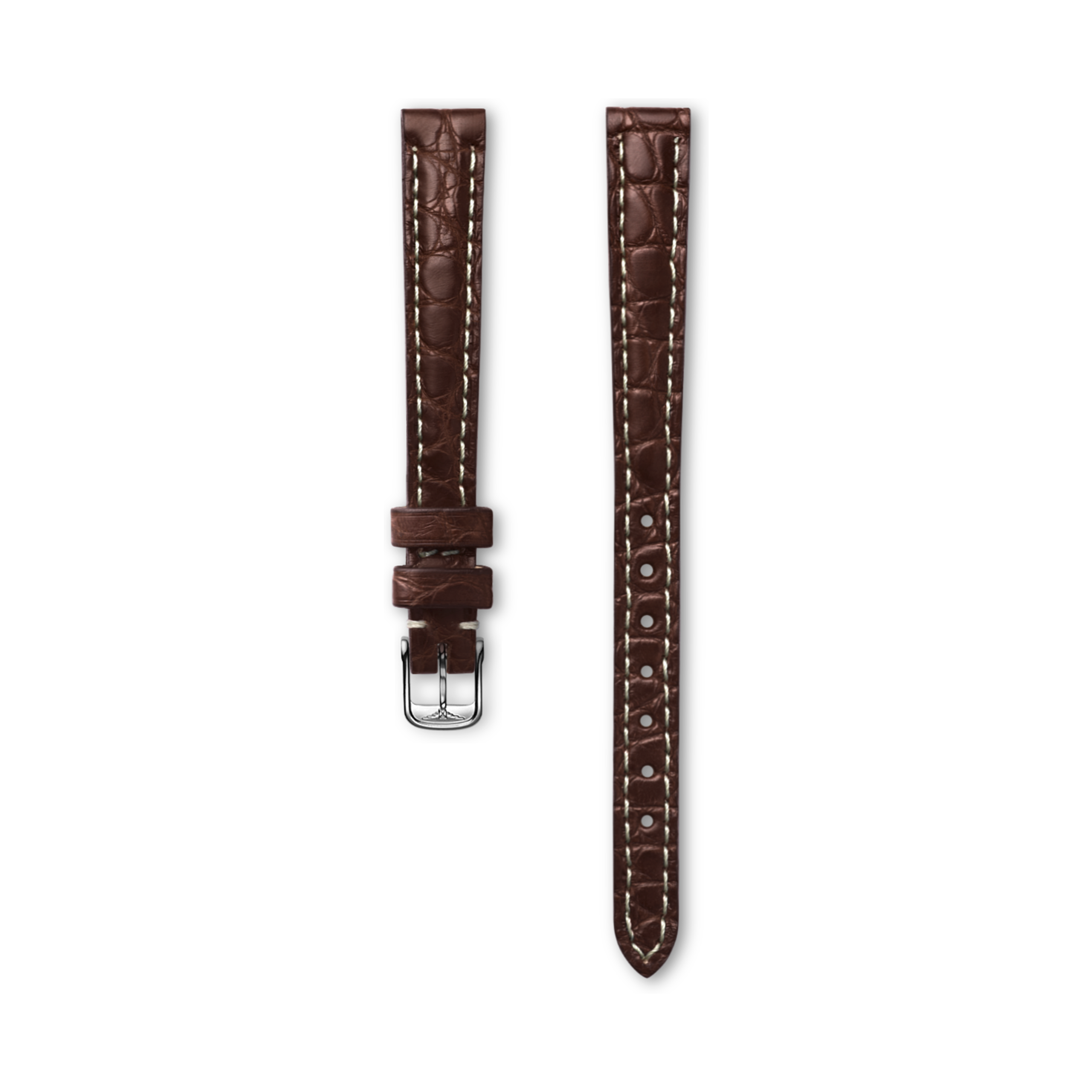 Longines Matt brown alligator strap - L682112060 & L649101645
