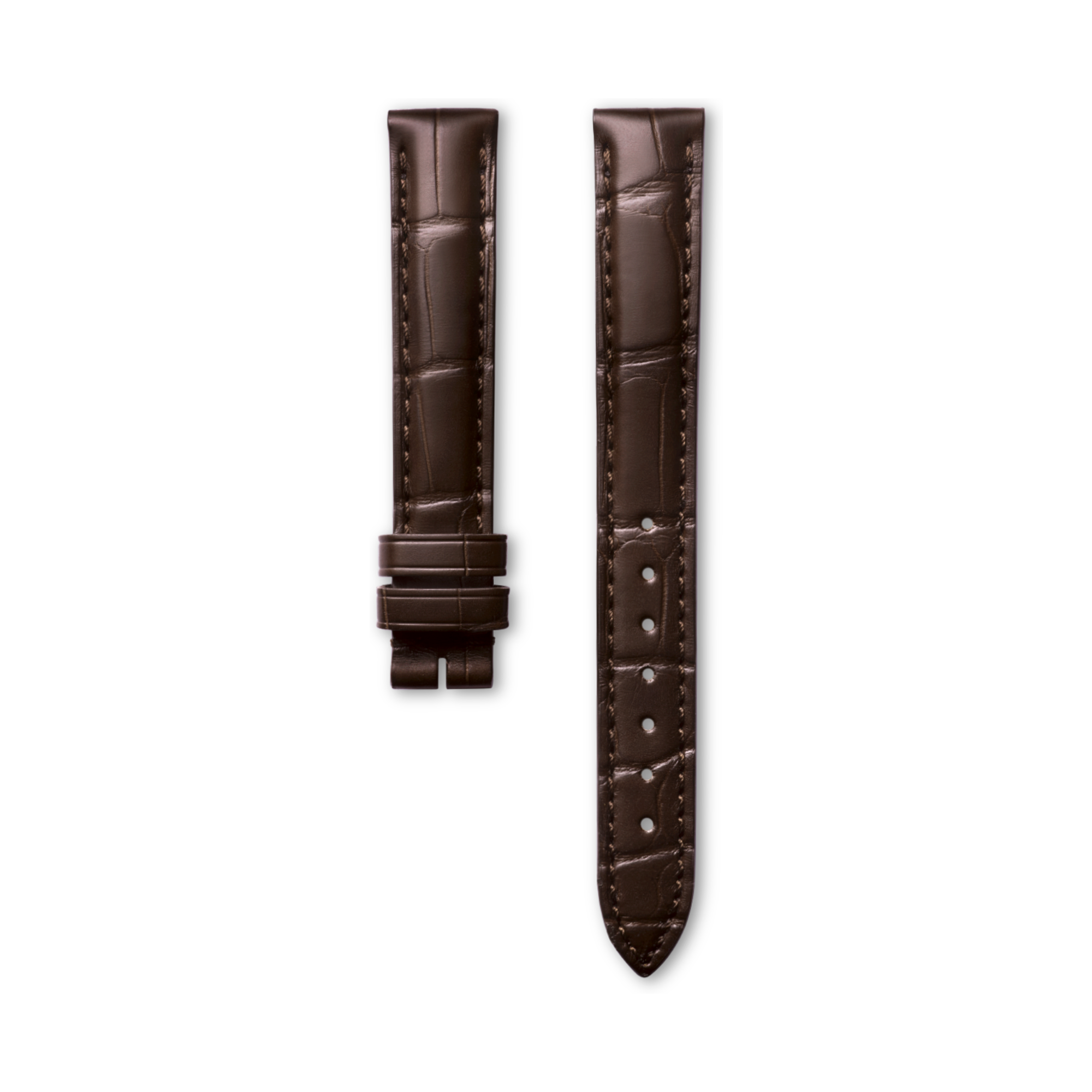 Matt Brown Alligator Strap 13mm | Cl682152122 | RECORD | LONGINES US