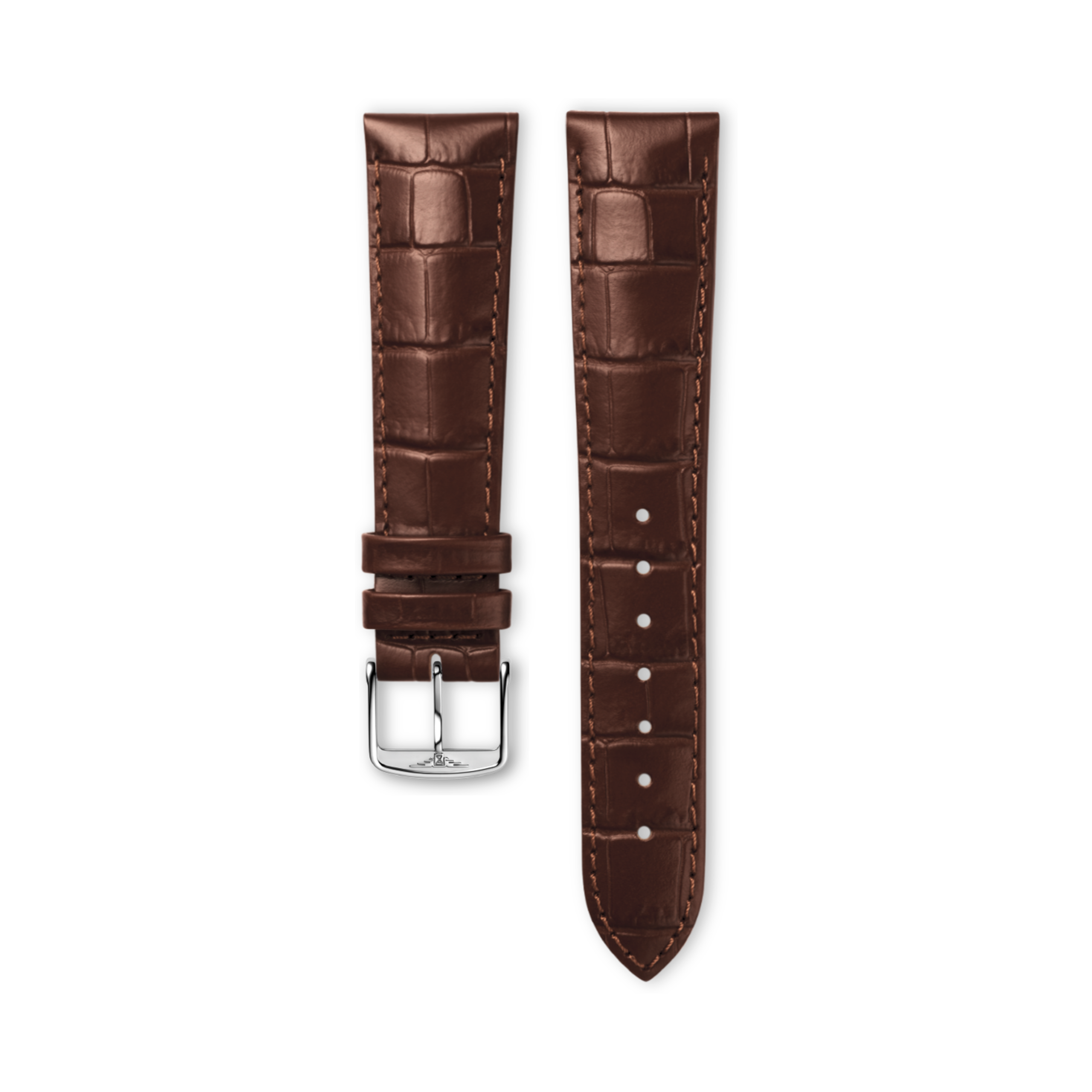 Longines Matt gold calf leather strap - L682101103 & L649101655