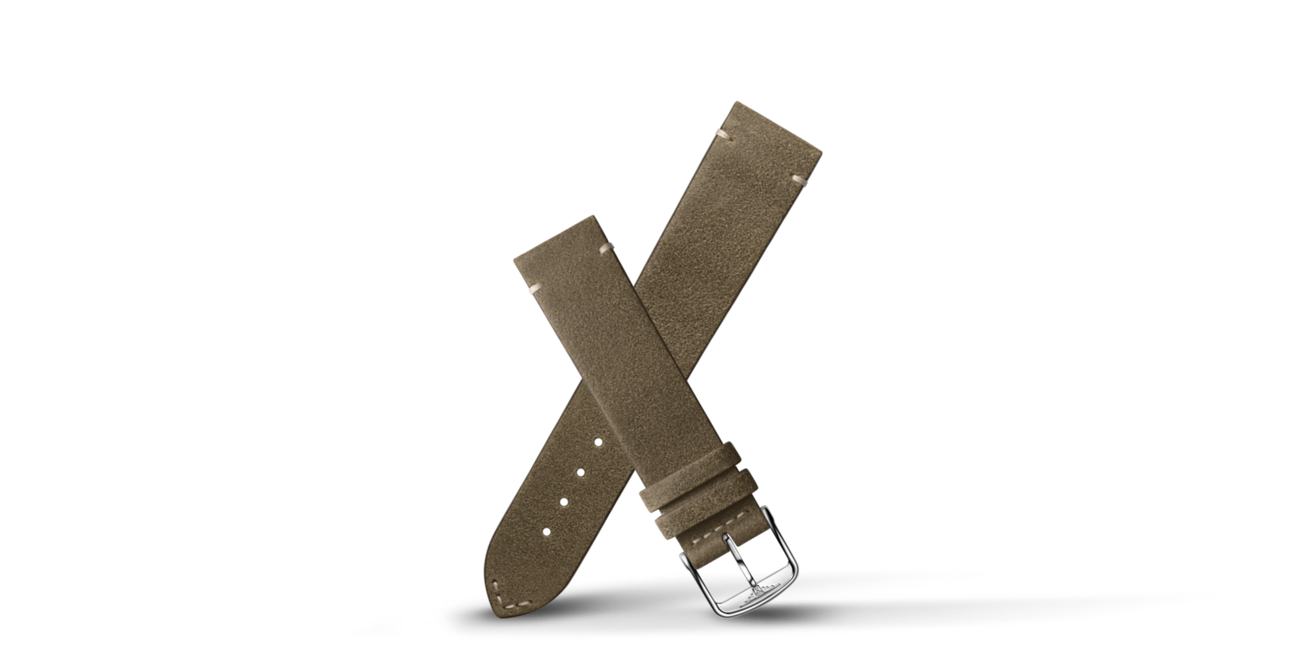 Longines Matt green calf leather strap Strap - L682154988 & L649101658
