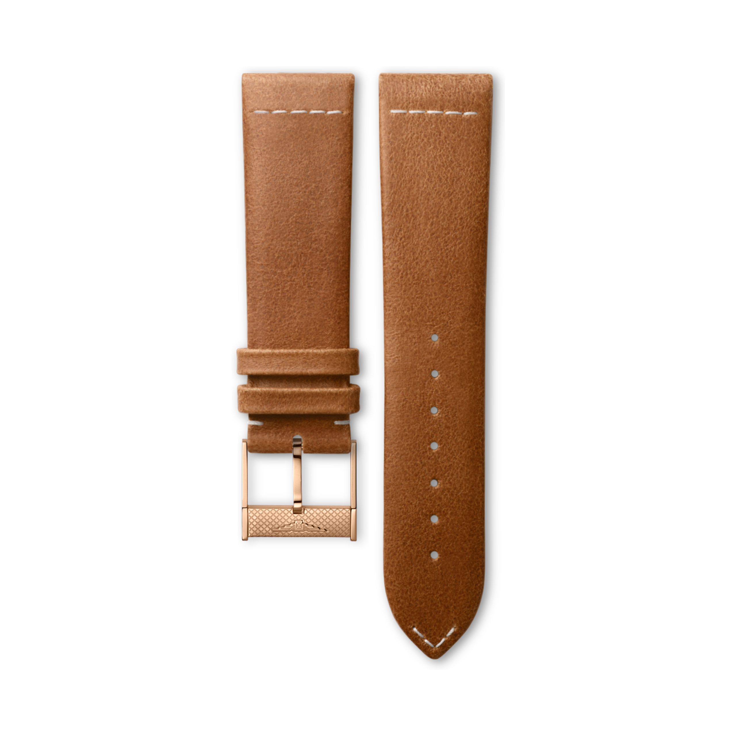 Longines Matt light brown calf leather strap - L682161563 & L649129715