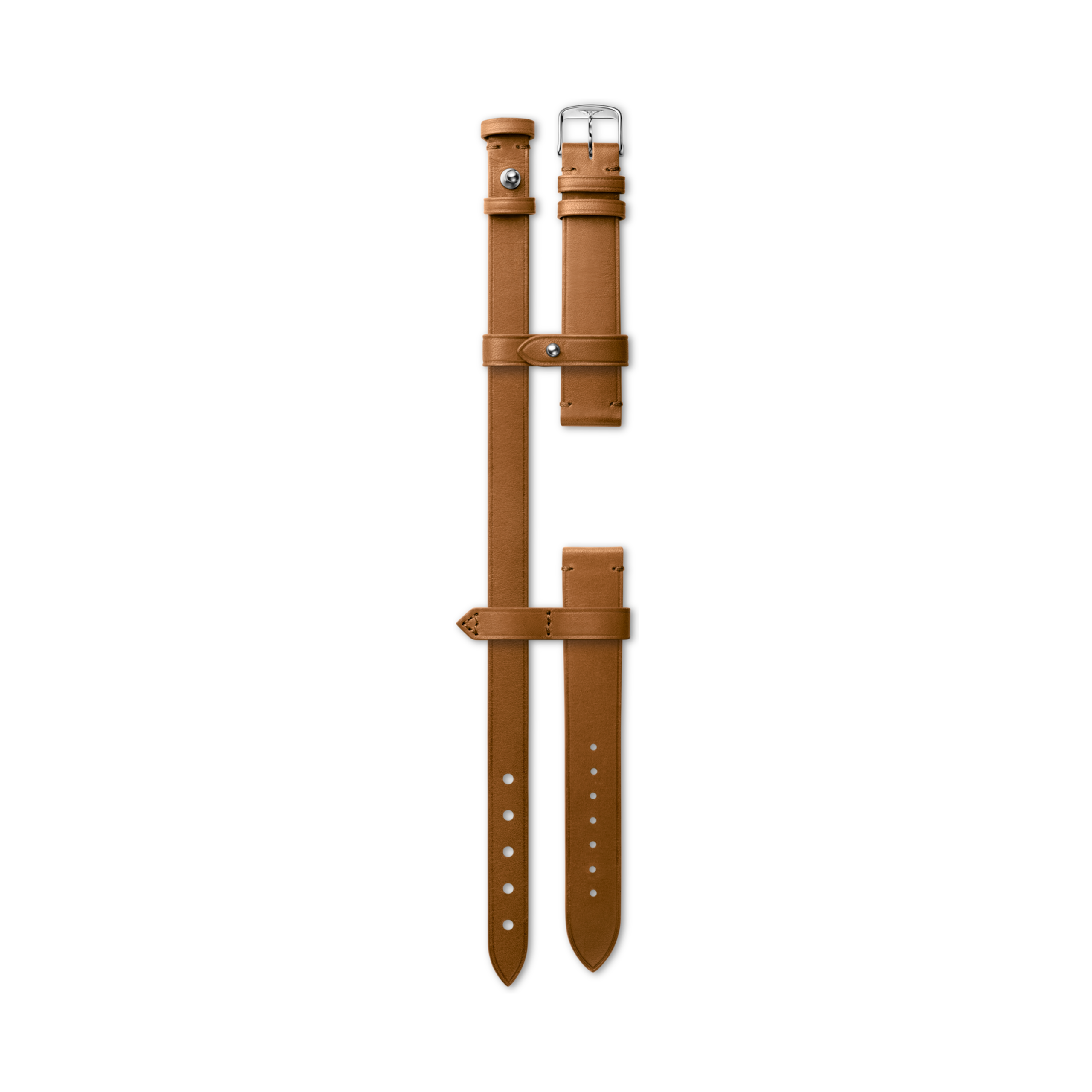 Longines Matt light brown YVY strap - L682167250 & L649101652
