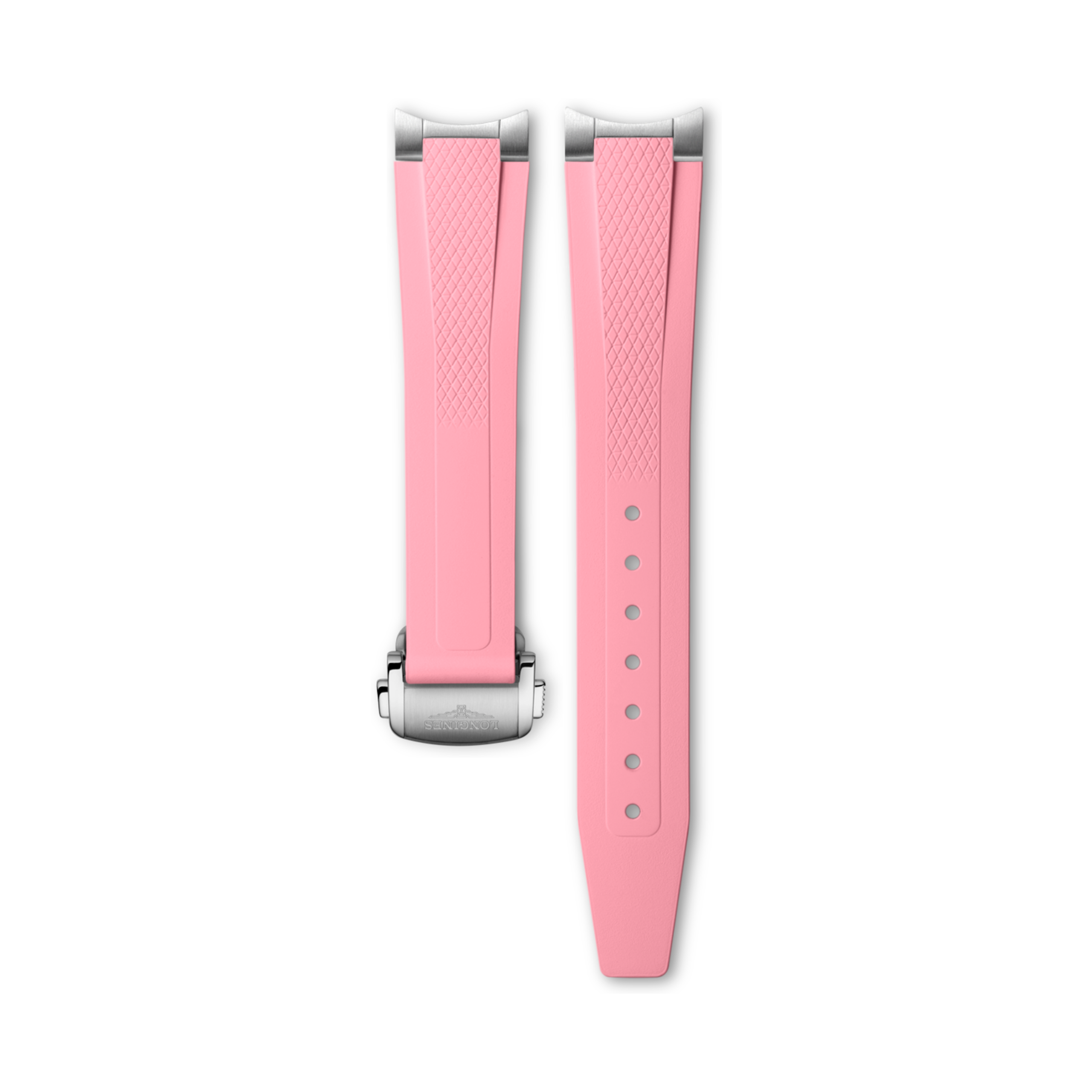 Longines Pink rubber strap - CL682171853