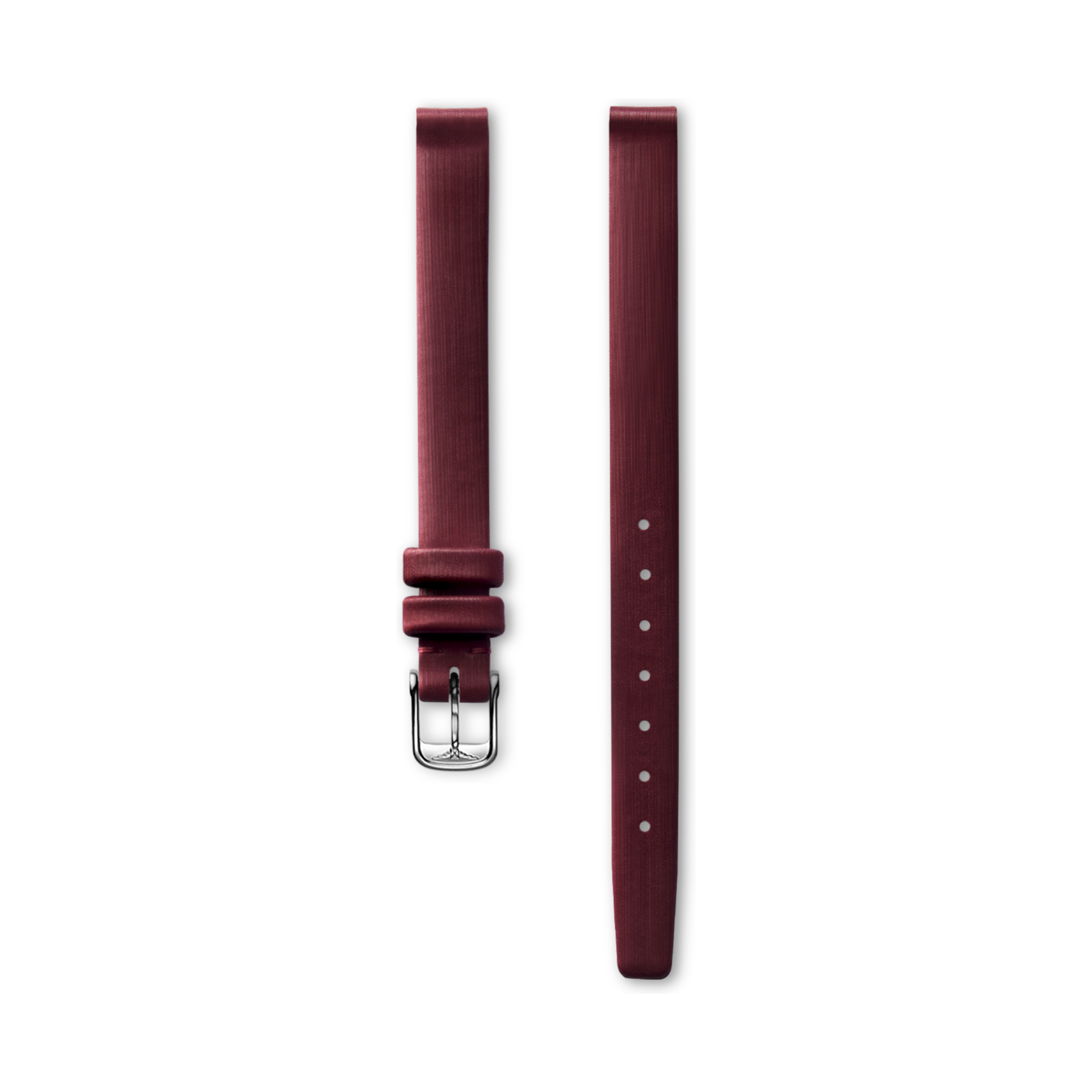Longines Satin bordeaux textile strap - L682133535 & L649101645