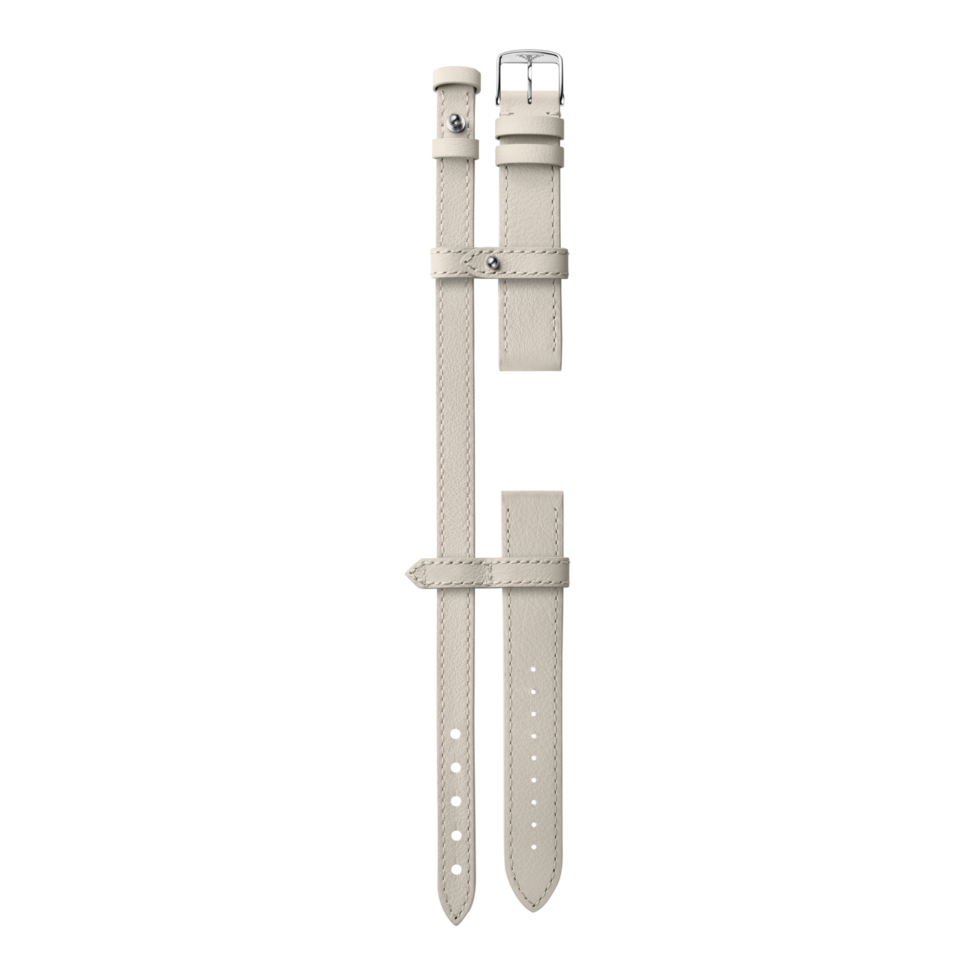 Semi Matt Beige YVY Strap 17mm | CL682167255 | LONGINES DOLCEVITA