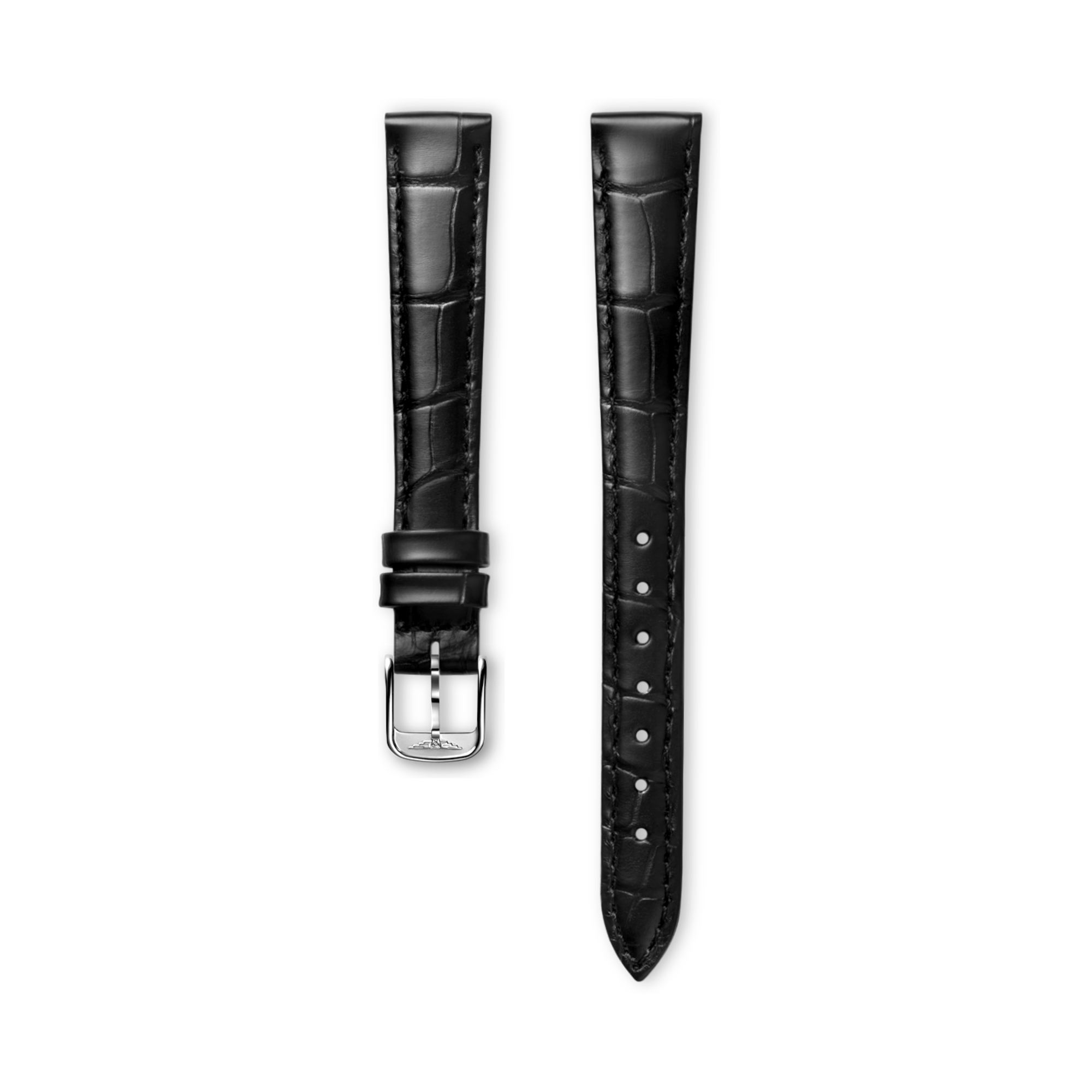 【堕瑠魔】助手席フラット【ブラックレザー】 strap-semi-matt-black-