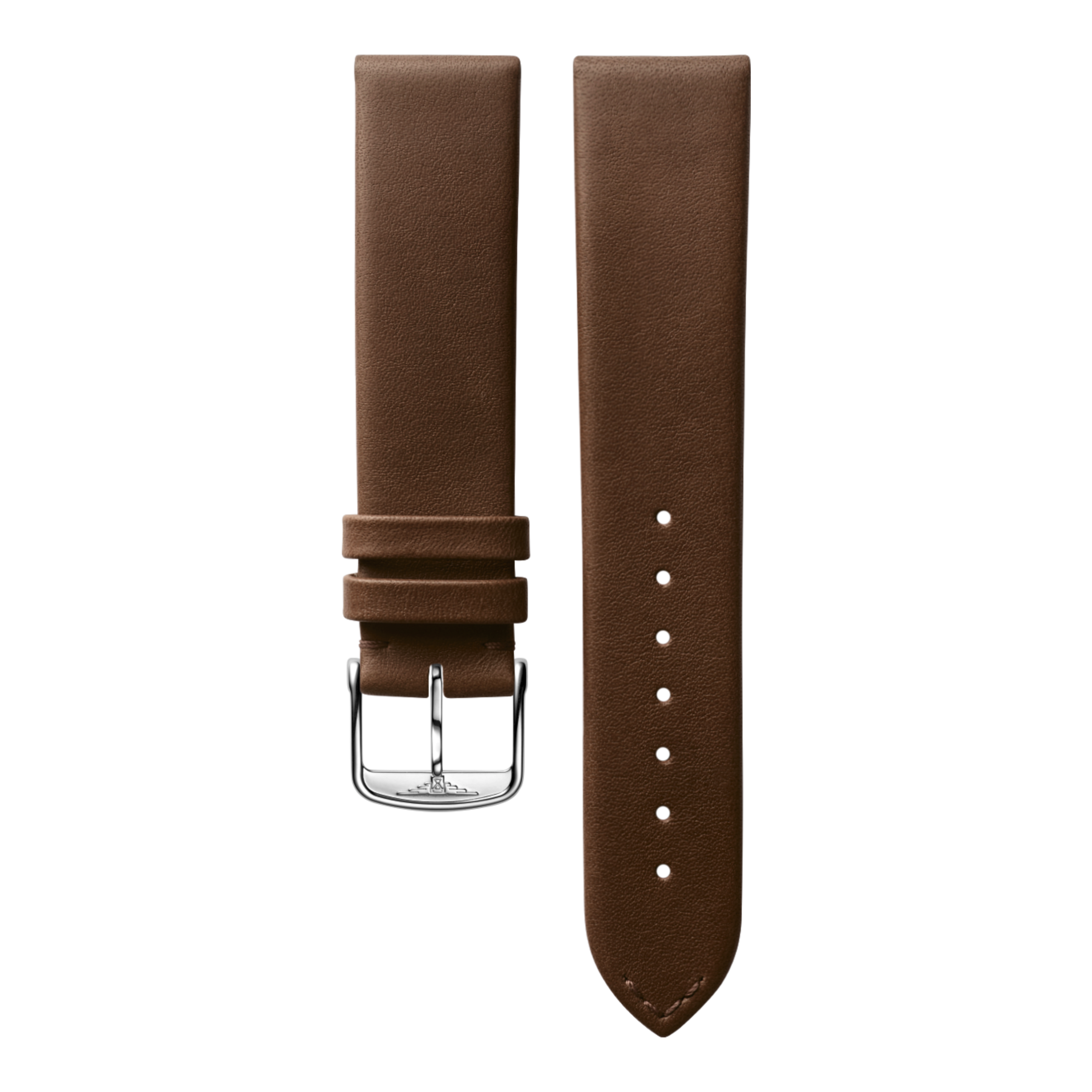 Matt Light Brown Calf Leather Strap Cl682164209, 19cm Matt Light Brown Calf Leather Strap Cl682164209, 19cm
