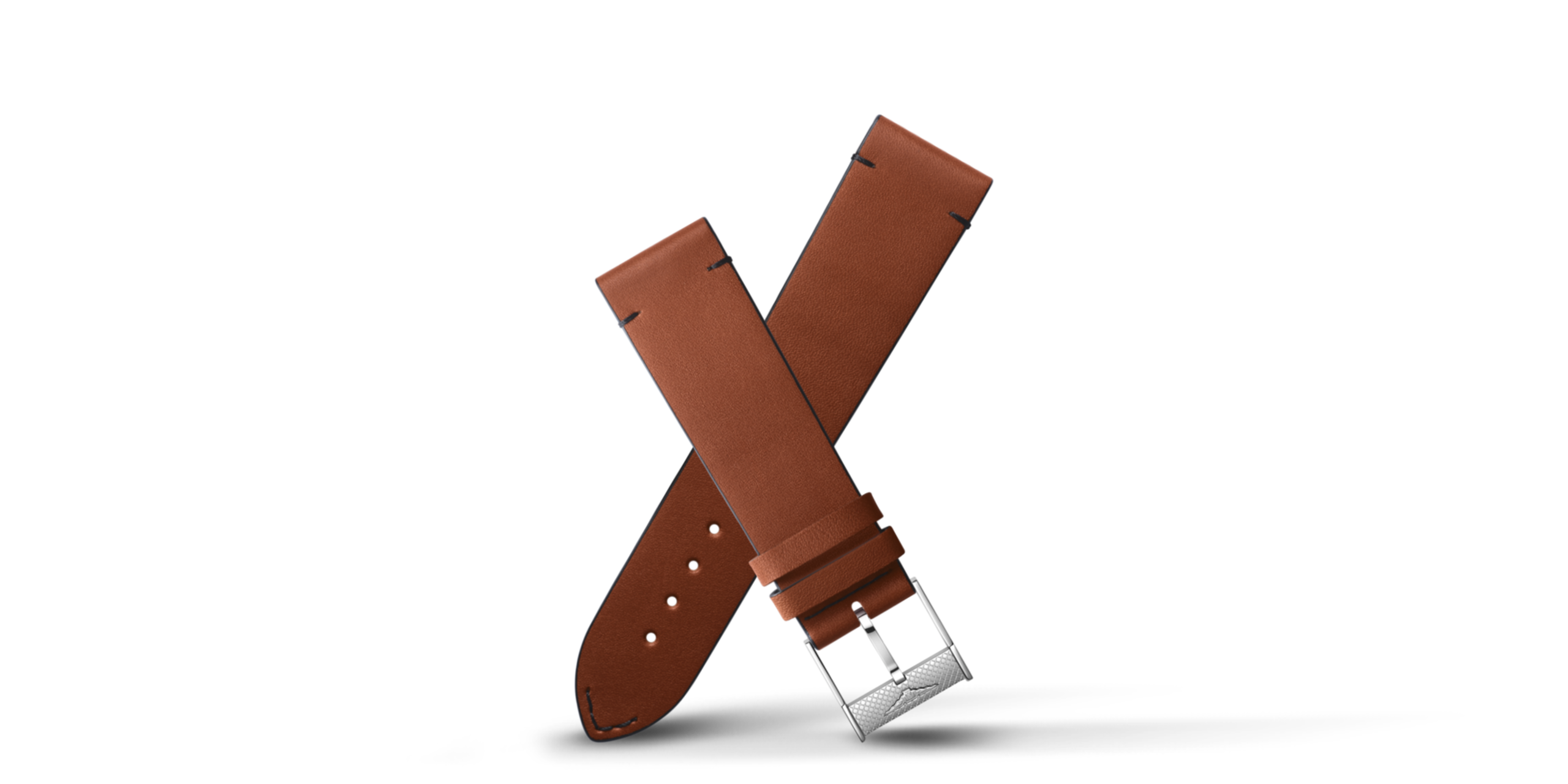 Longines Pasek w złotym odcieniu ze skóry cielęcej w półmacie Strap - CL682155331