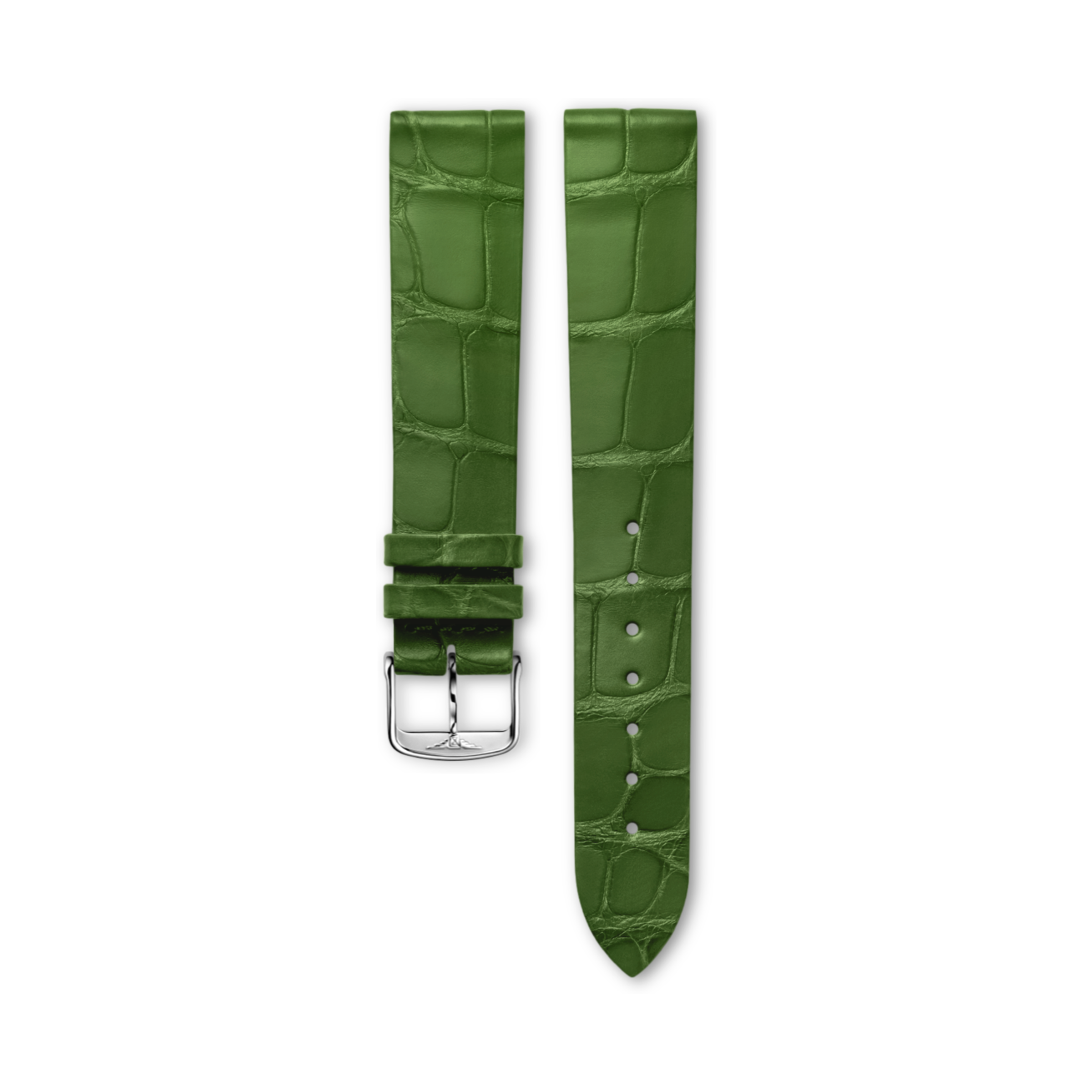 Longines Semi matt green alligator strap Strap - L682167133 & L649101652