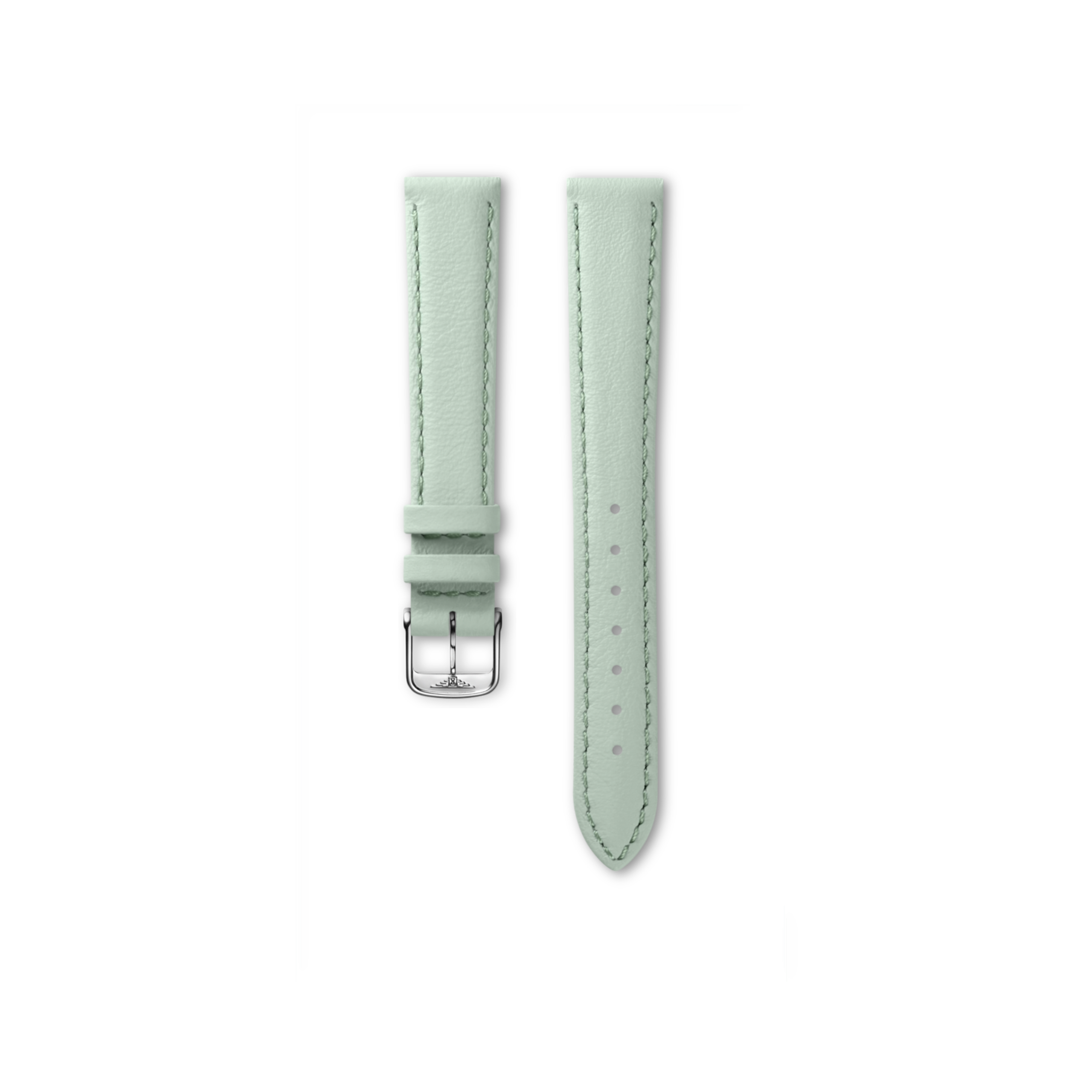 Longines Semi matt green calf leather strap - L682171127 & L649101649