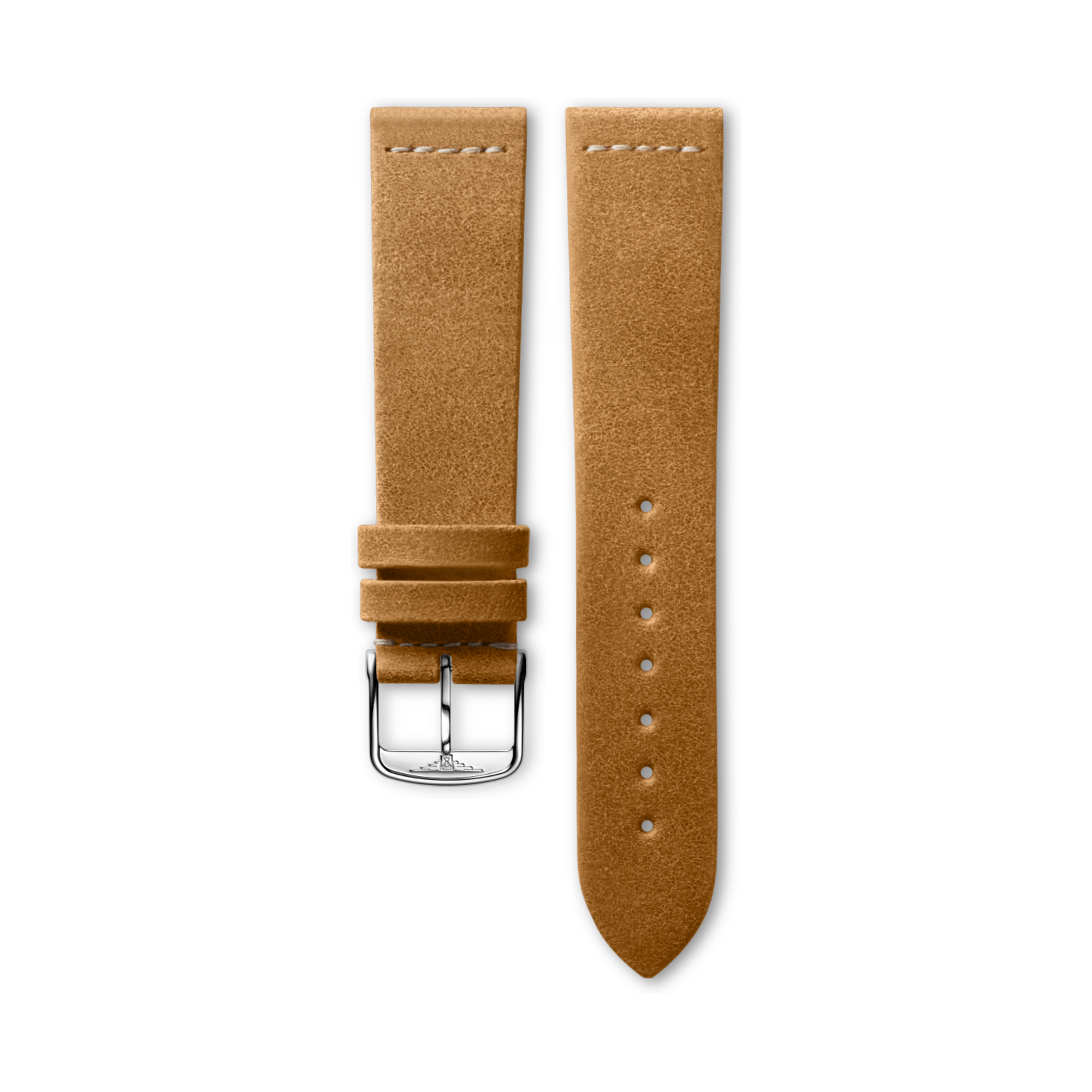 Vintage Beige Calf Leather Strap 20mm | Cl682151772 | HERITAGE