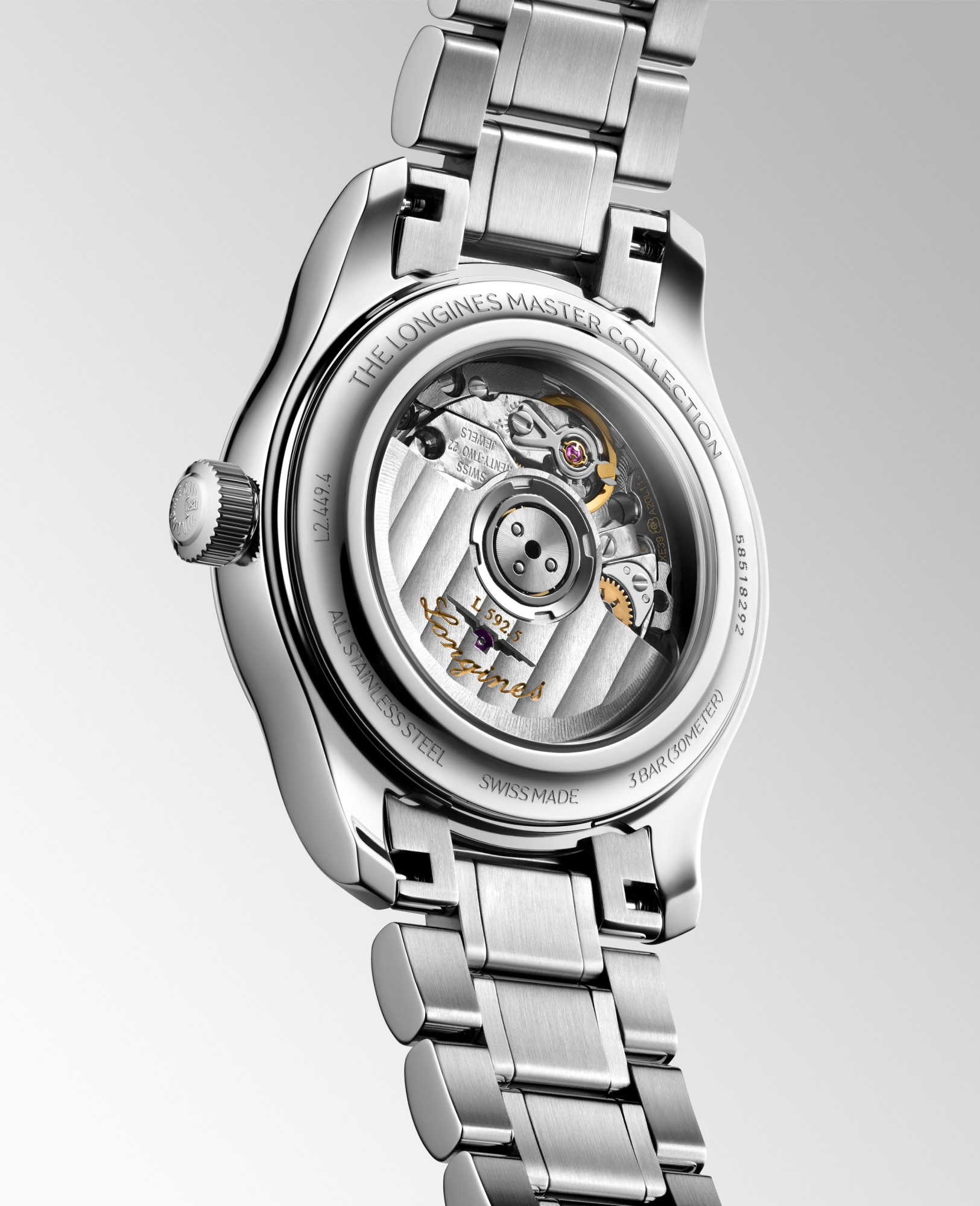 THE LONGINES MASTER COLLECTION | Ø 30.00 mm, Silver 