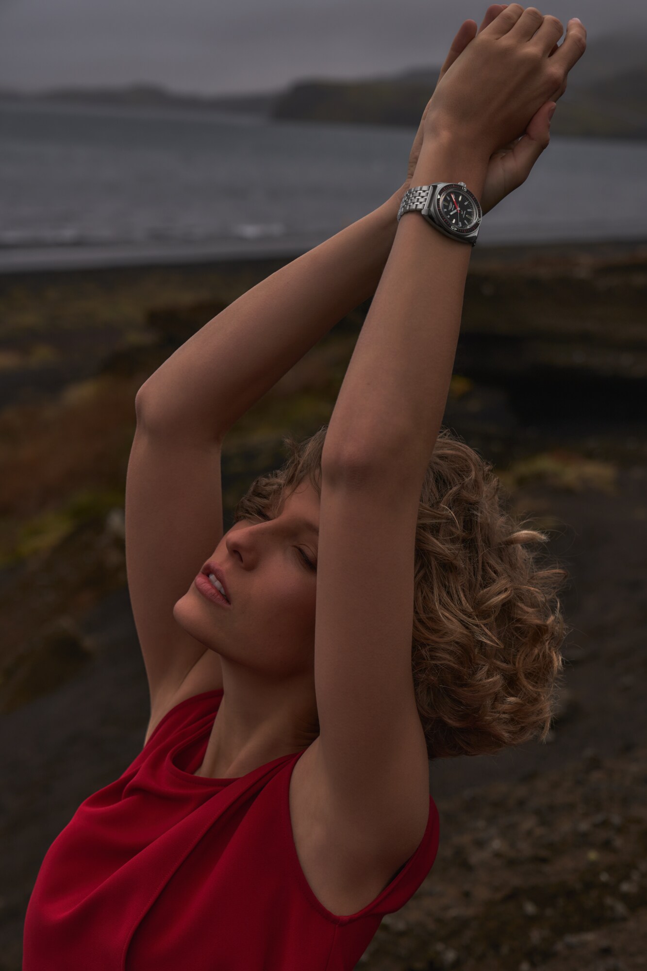 ロンジン ウルトラクロン 自動巻、ステンレススティール＆サファイア