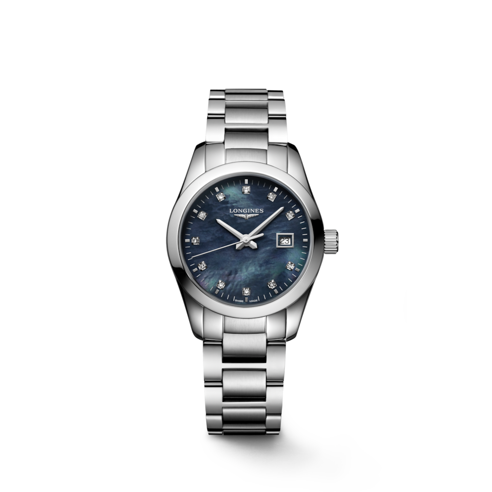 Longines Conquest Classic 29.50mm Cadran Nacre Noire - L2.286.4.88.6