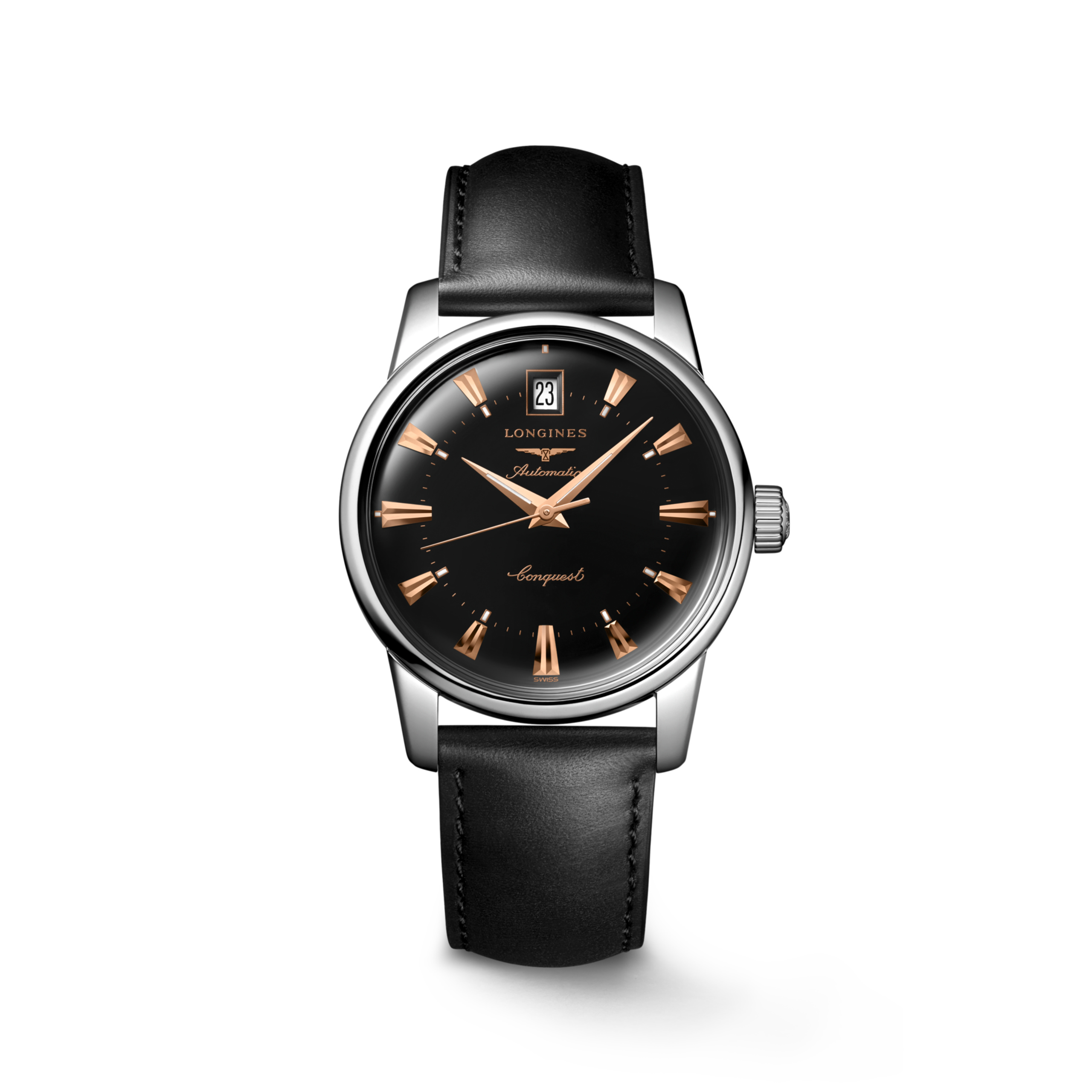 Longines CONQUEST HERITAGE Automatic Stainless steel Watch - L1.611.4.52.2