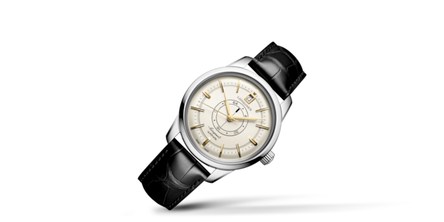 CONQUEST HERITAGE CENTRAL POWER RESERVE Automatic, Stainless Steel ...