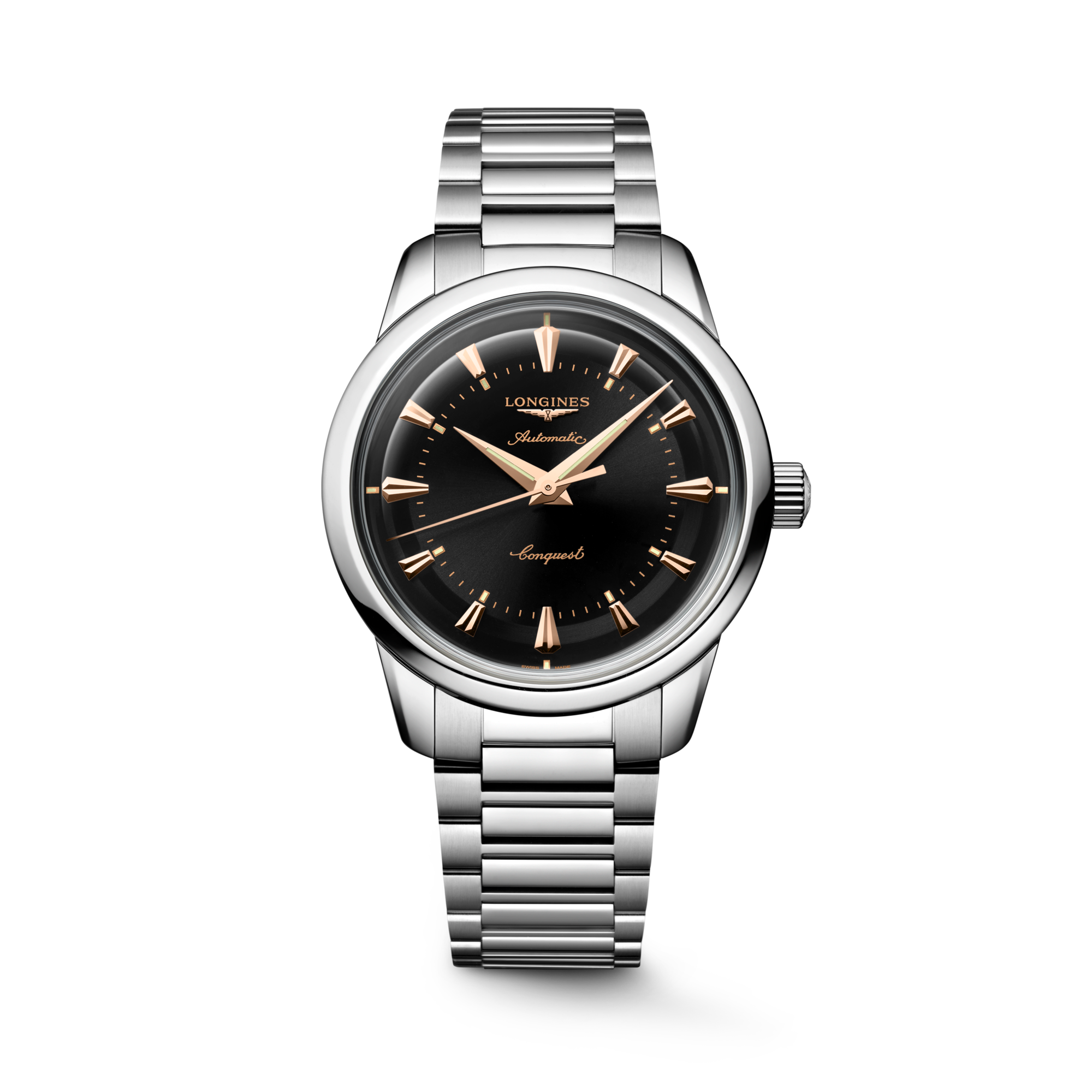 コンクエスト ヘリテージ：エレガントな自動巻き時計 | LONGINES JP