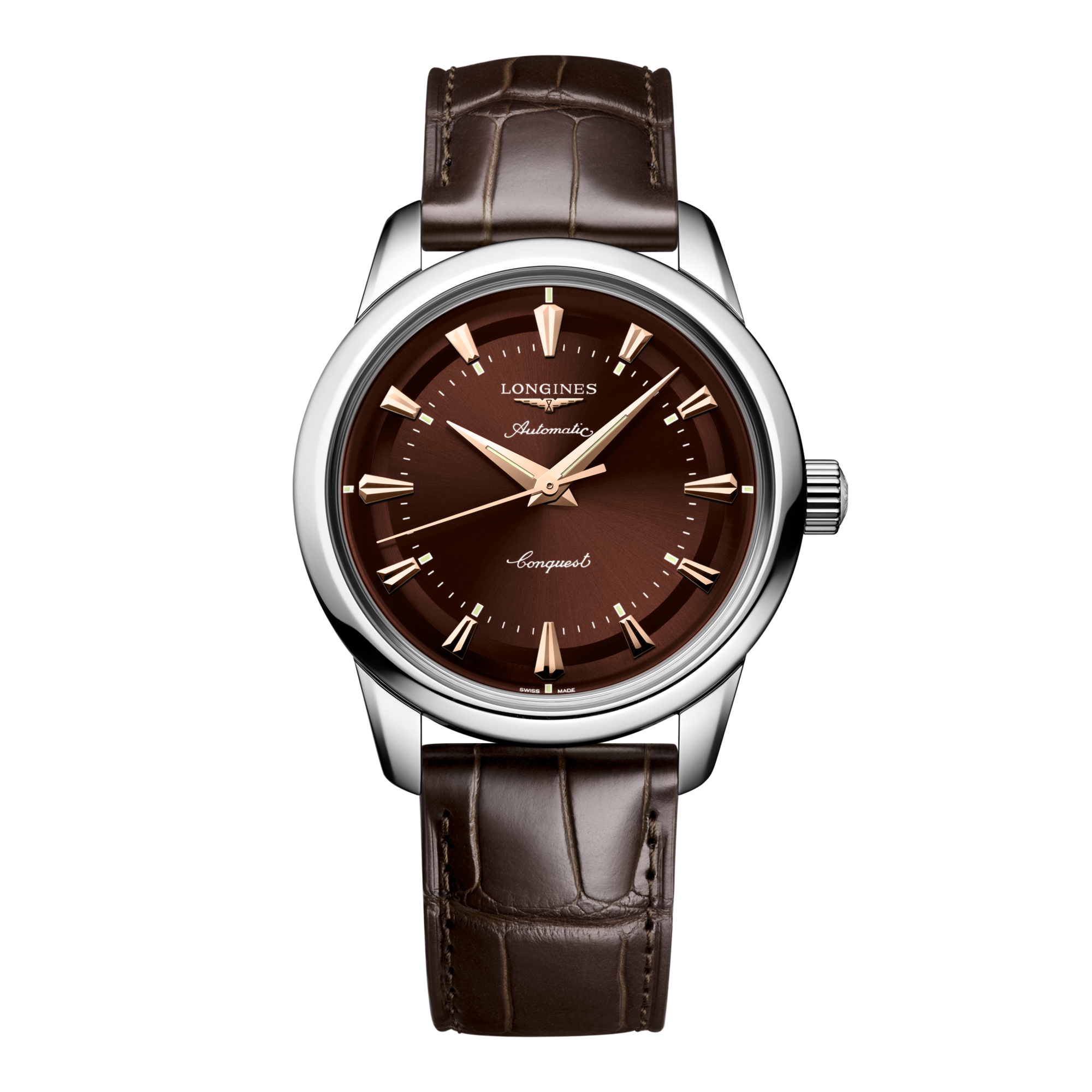 LONGINES　ロンジン　CONQUEST　コンクエスト　SSxGP　コンビ　QZ　デイト　メンズ　腕時計 S-2稼働品 LONGINES ロンジン Conquest コンクエスト Automatic