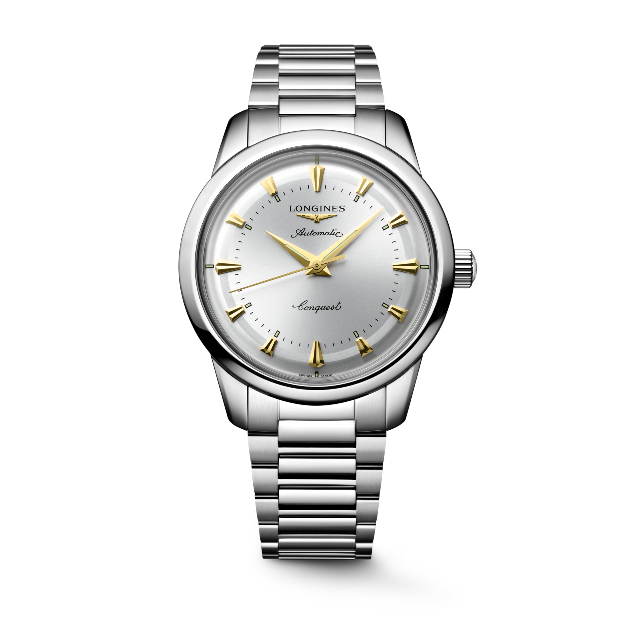 Longines CONQUEST HERITAGE automatic stainless steel Watch - L1.650.4.72.6