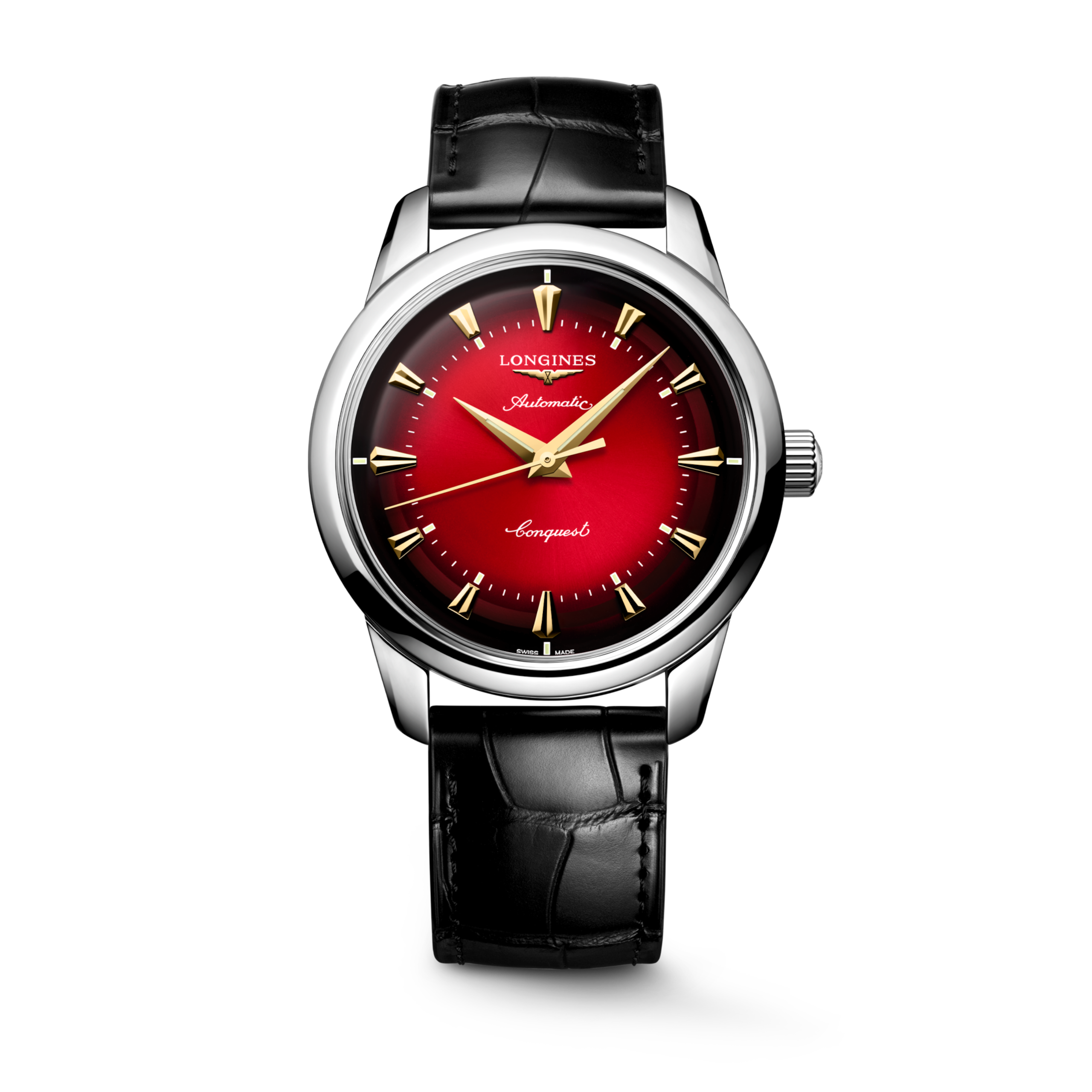 Longines CONQUEST HERITAGE YEAR OF THE SNAKE EDITION Automatic Stainless steel Watch - L1.651.4.09.2