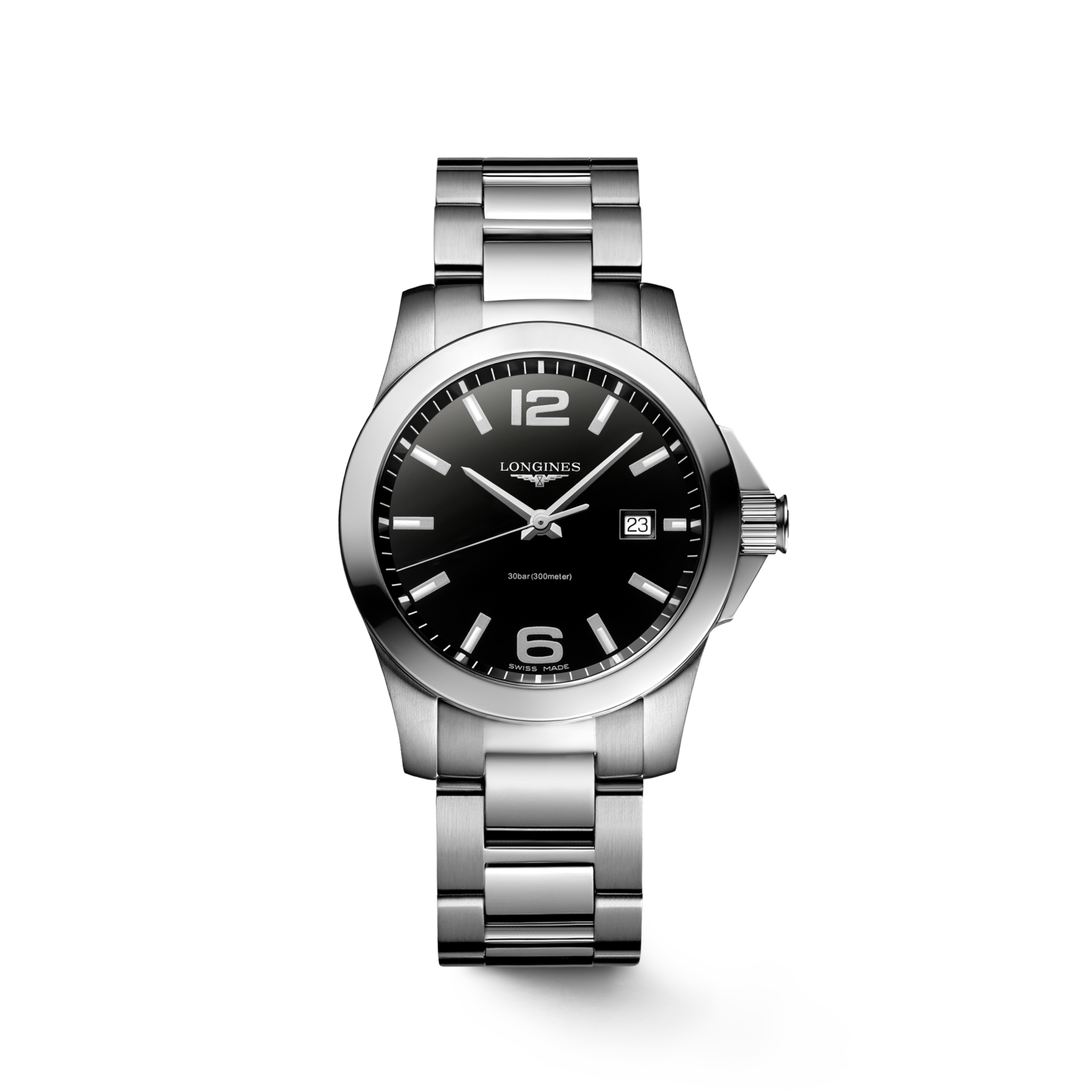 Longines CONQUEST cuarzo acero inoxidable Watch - L3.377.4.58.6