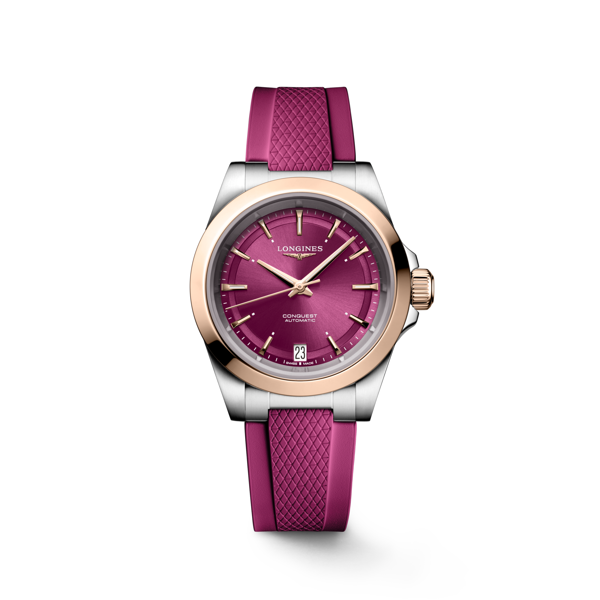 カラフルな文字盤とストラップが揃う、春の訪れを告げるロンジン