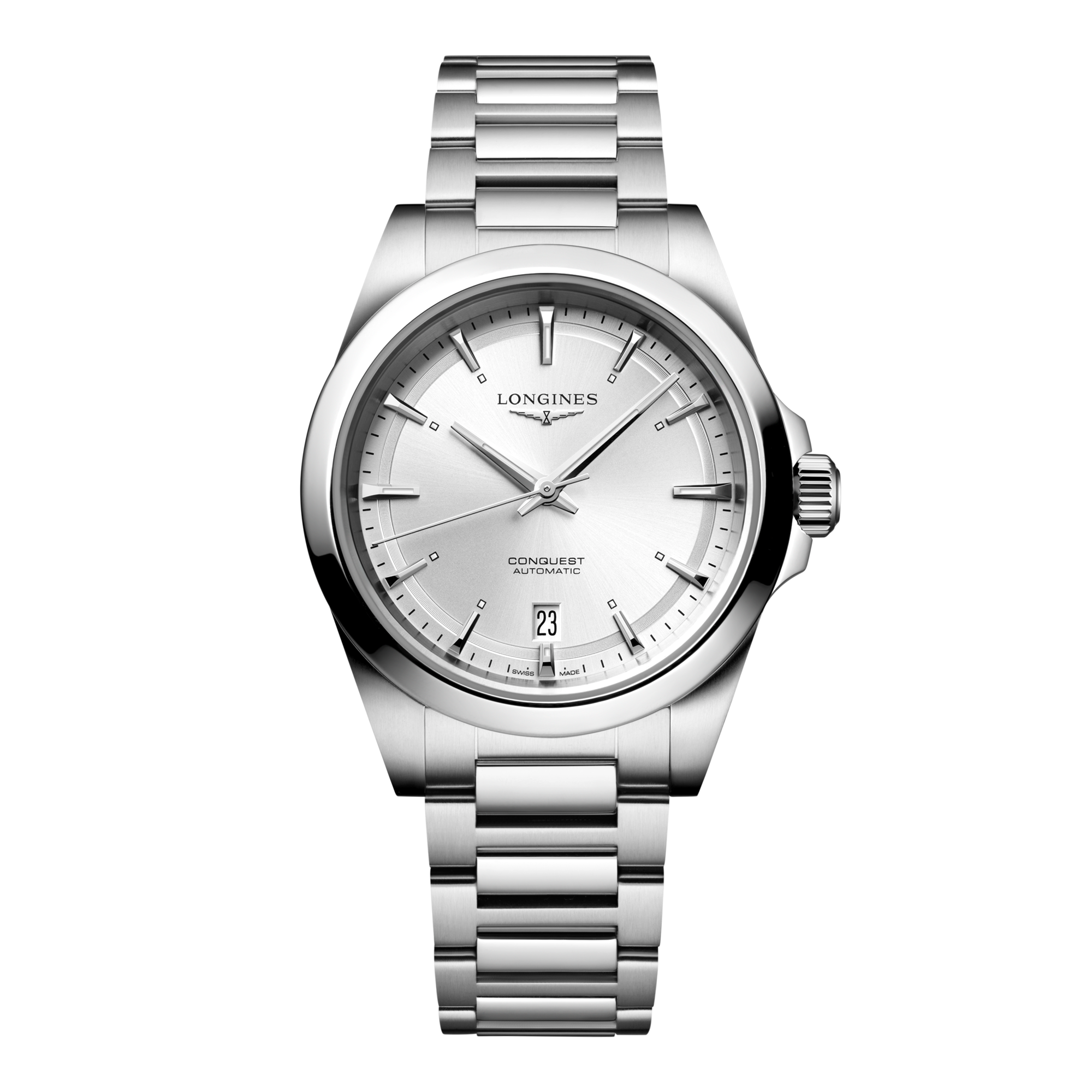 Longines stainless steel watch hotsell