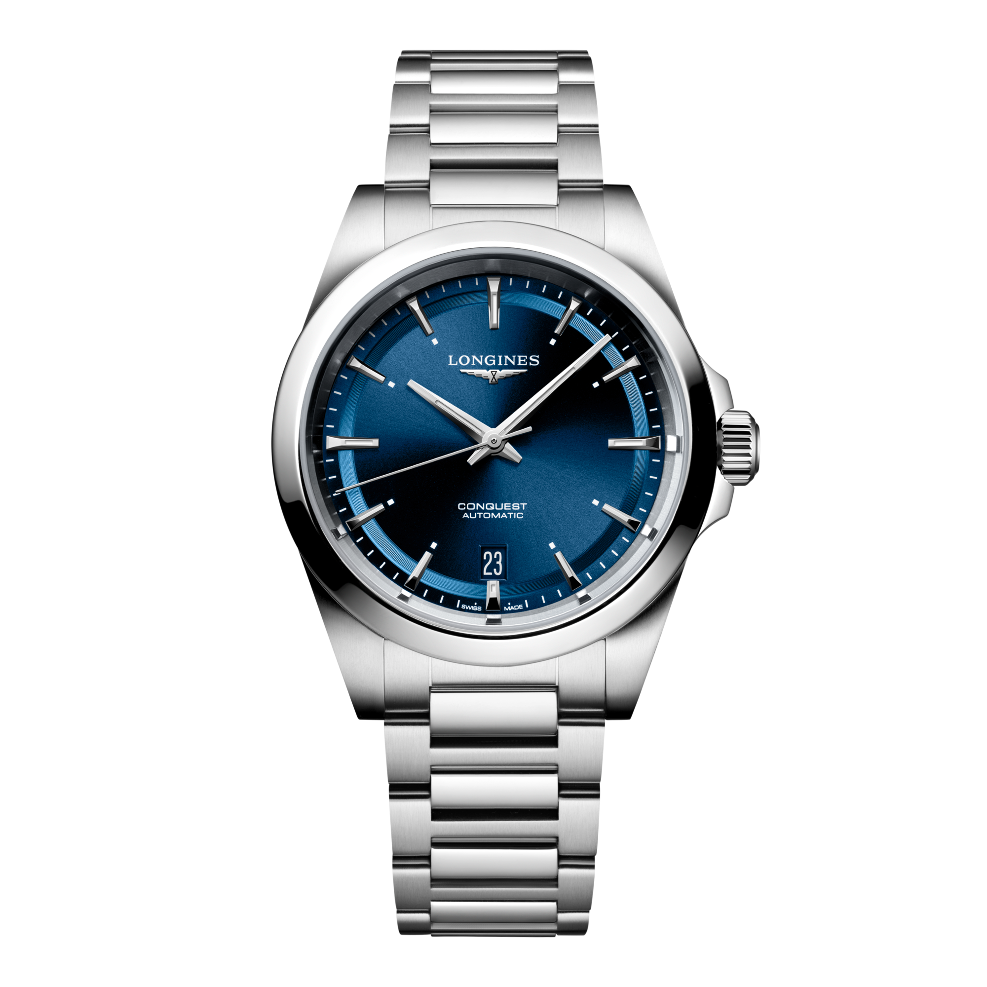 Conquest Automatik Uhr 38 mm Blau L37204926 LONGINES DE