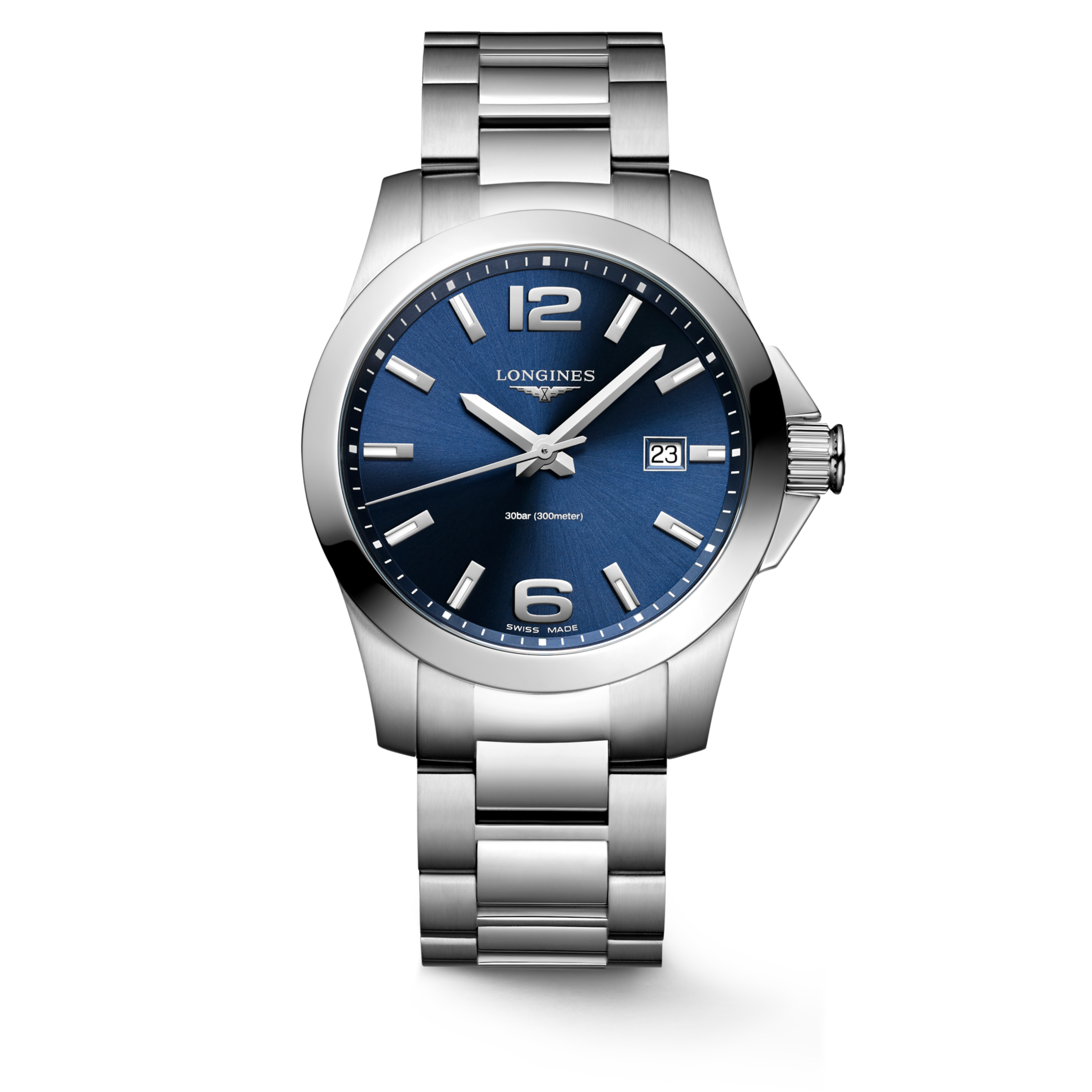 Longines CONQUEST Quartz Stainless steel Watch - L3.759.4.96.6