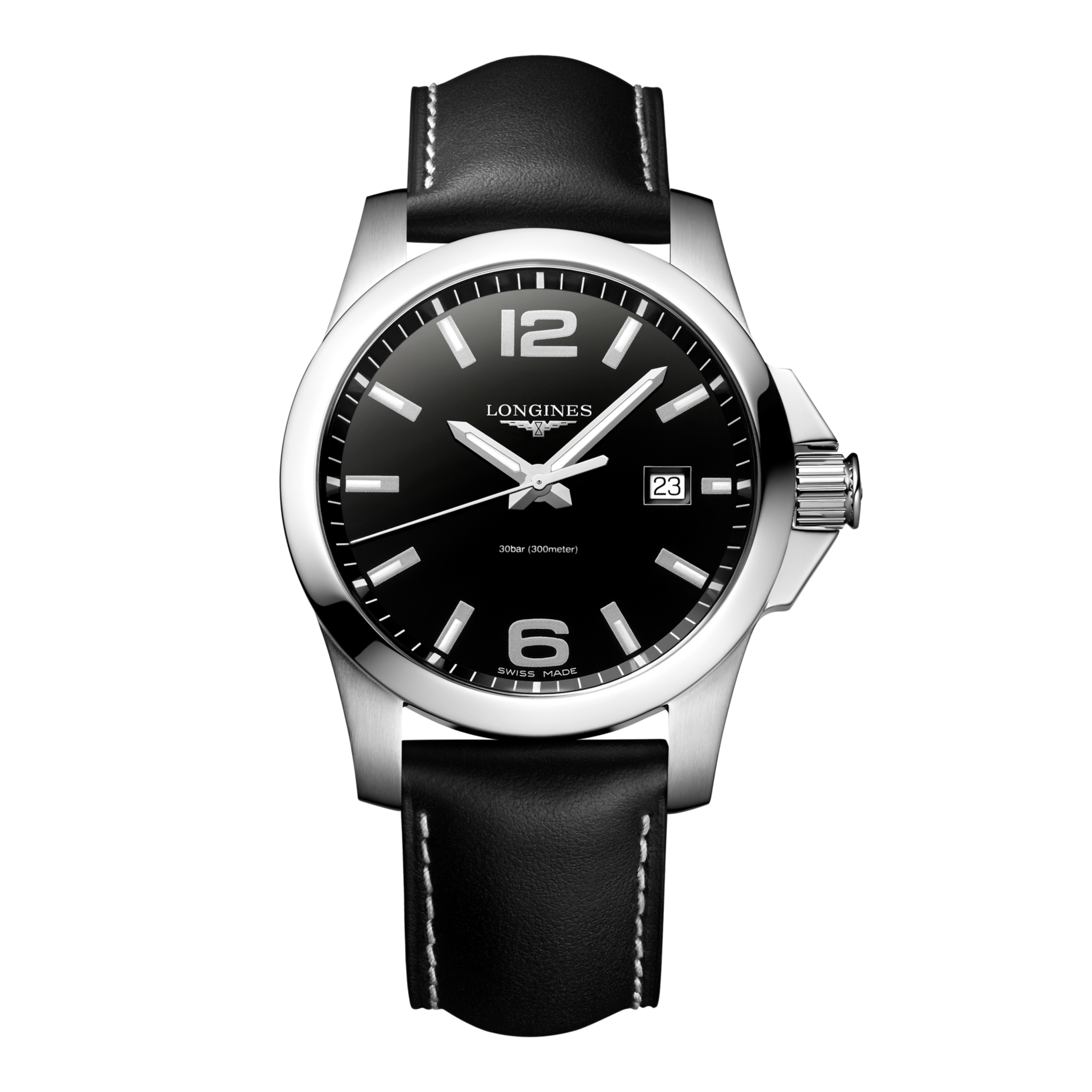 CONQUEST Quartz, Stainless Steel, Sunray Blue Dial, Bracelet CONQUEST Quartz, Stainless Steel, Sunray Blue Dial, Bracelet