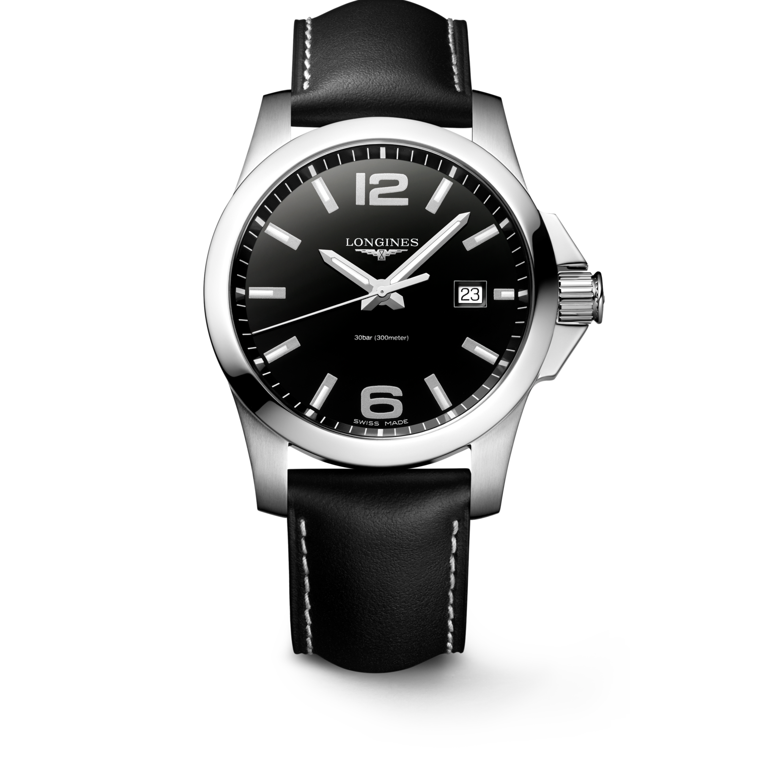 Longines CONQUEST quartz stainless steel Watch - L3.760.4.56.3