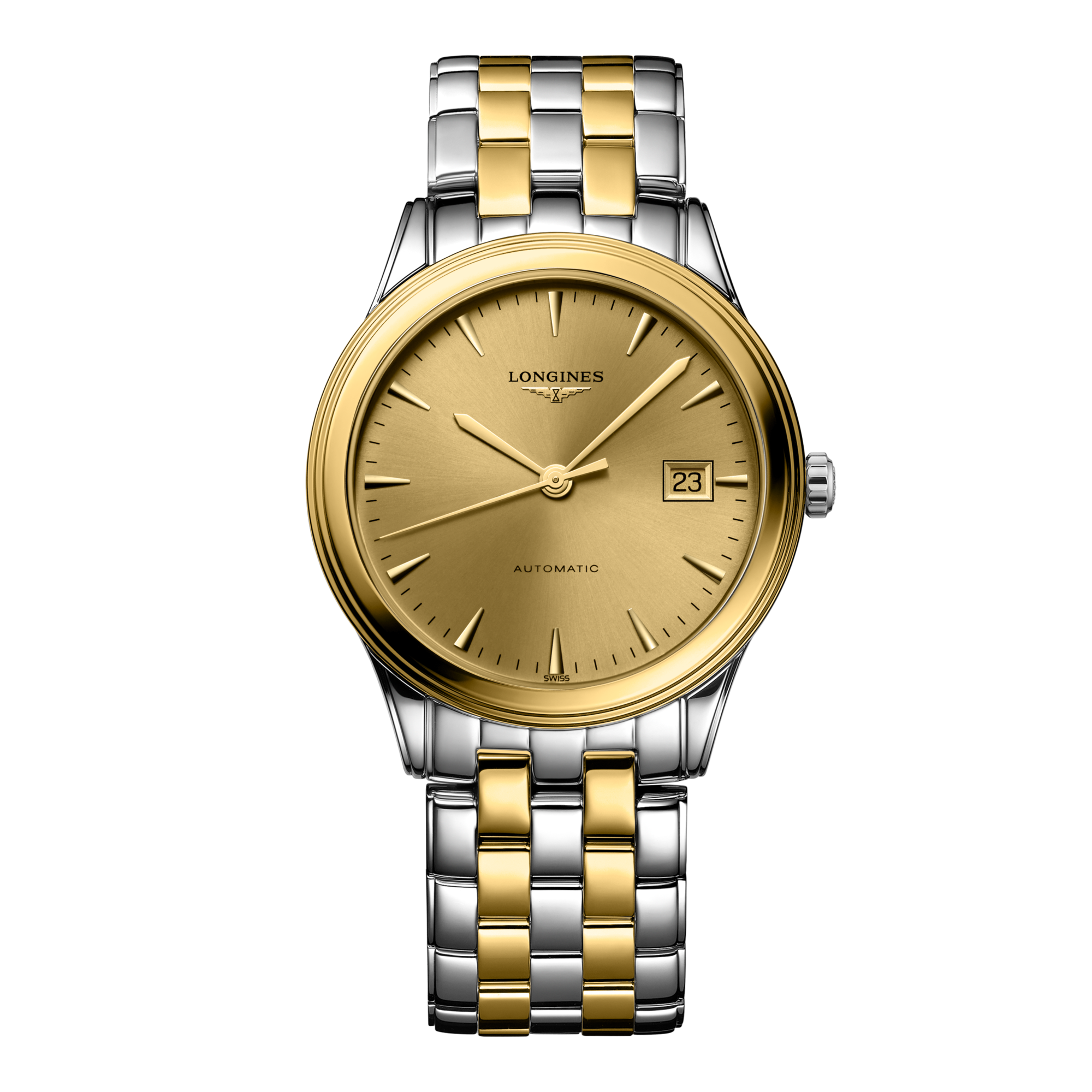 稼働品 LONGINES ロンジン フラッグシップ 153.7123 ゴールド