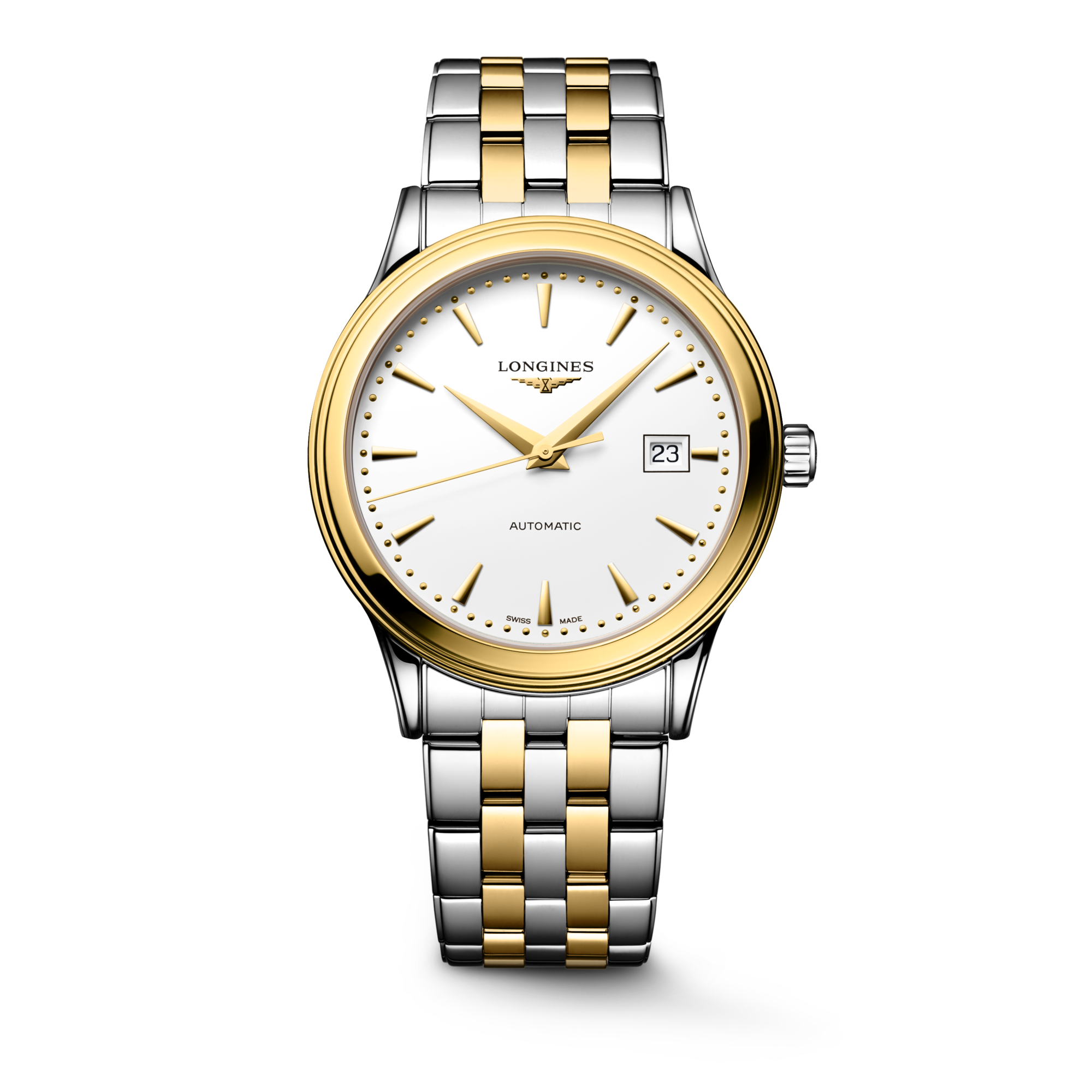 FLAGSHIP CLASSIC Automatic, Stainless Steel And Yellow Pvd Coating