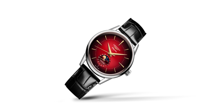 FLAGSHIP HERITAGE YEAR OF THE DRAGON Automatic, Stainless Steel, Red ...