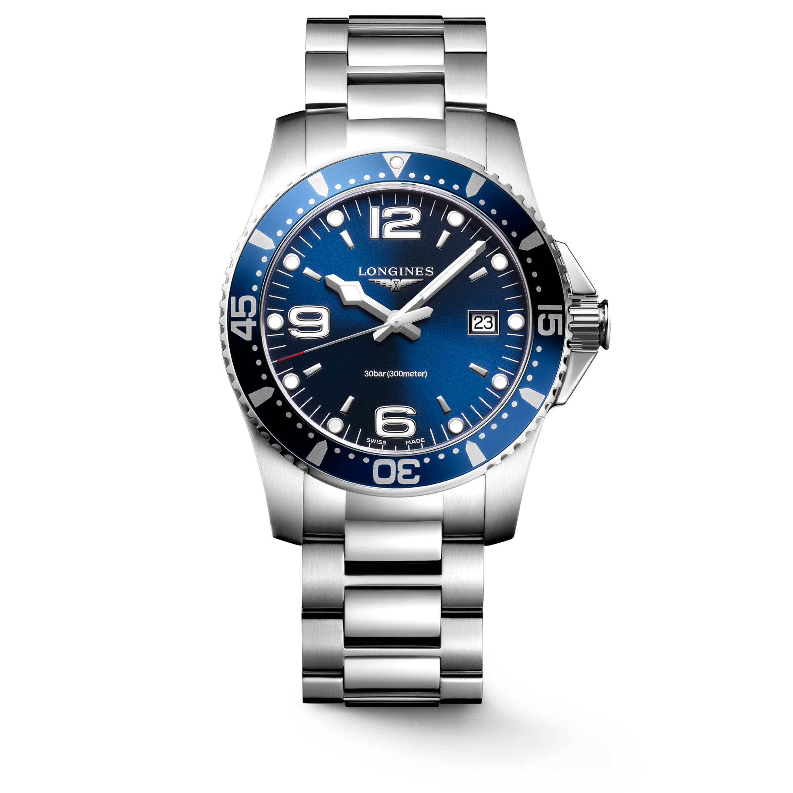 Longines HYDROCONQUEST Quartz Stainless steel Watch - L3.740.4.96.6