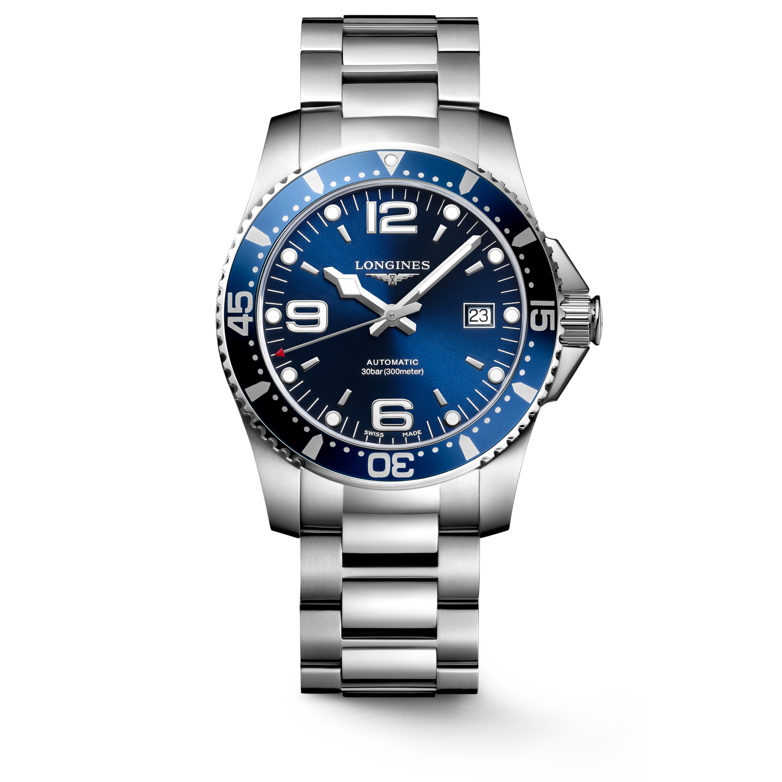 Longines HYDROCONQUEST Automatic Stainless steel Watch - L3.742.4.96.6