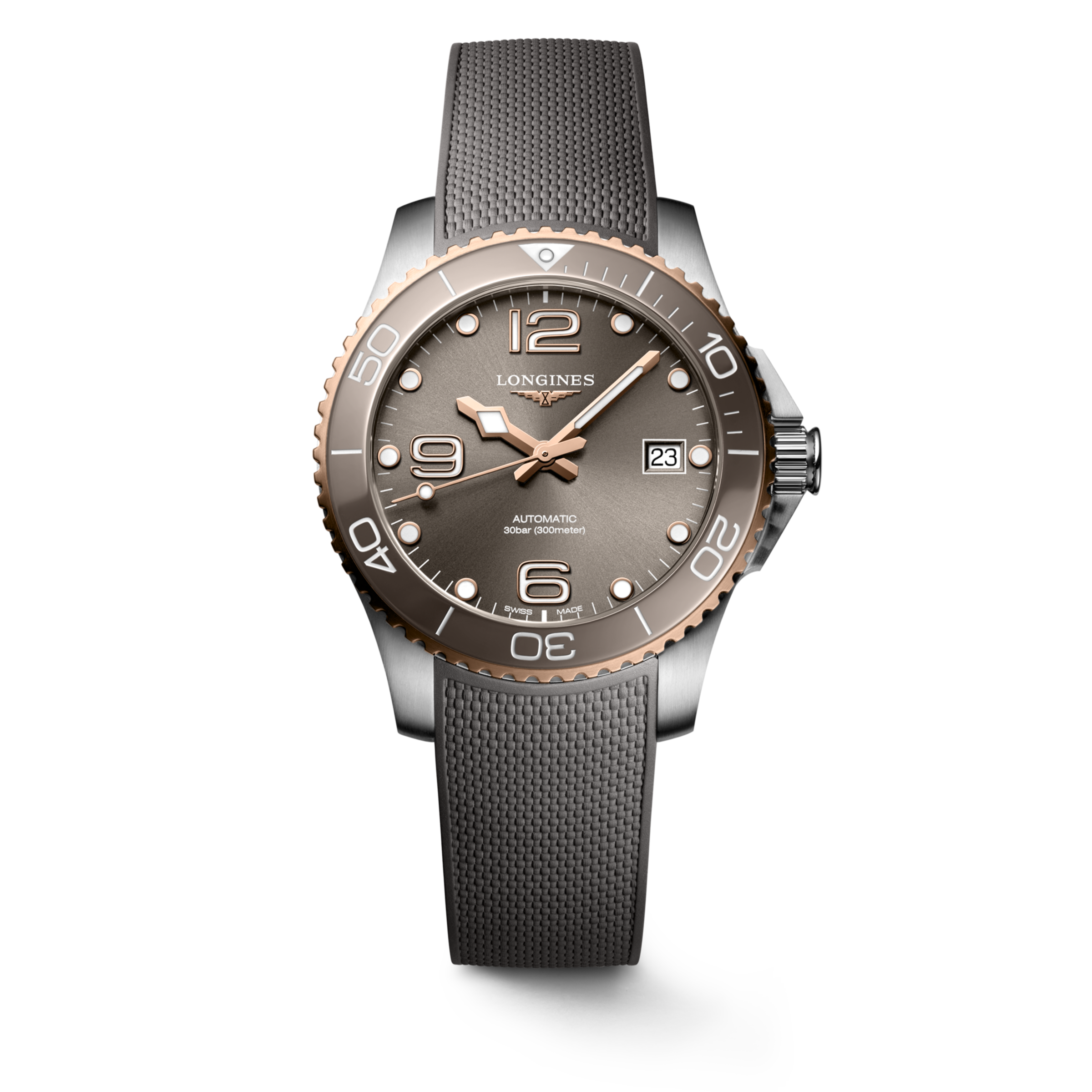 Longines HYDROCONQUEST Automatic Stainless steel and ceramic bezel Watch - L3.780.3.78.9