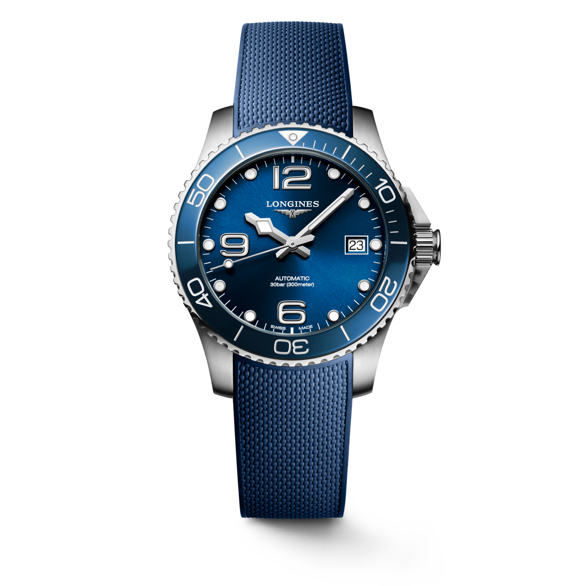 Longines HYDROCONQUEST Automatic Stainless steel and ceramic bezel Watch - L3.780.4.96.9