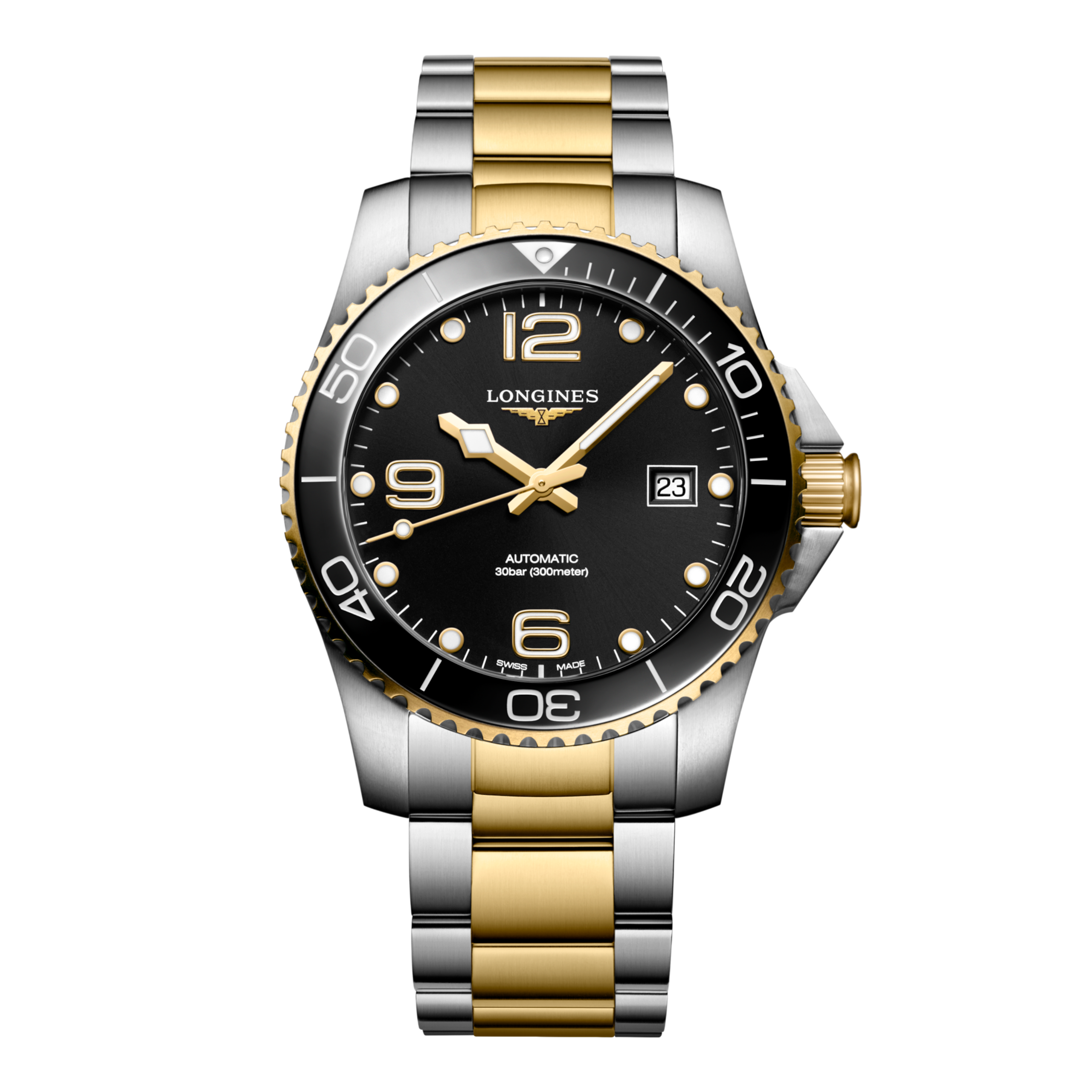 Hydroconquest Automatic watch 41mm, Sunray black L37813567 Hydroconquest Automatic watch 41mm, Sunray black L37813567
