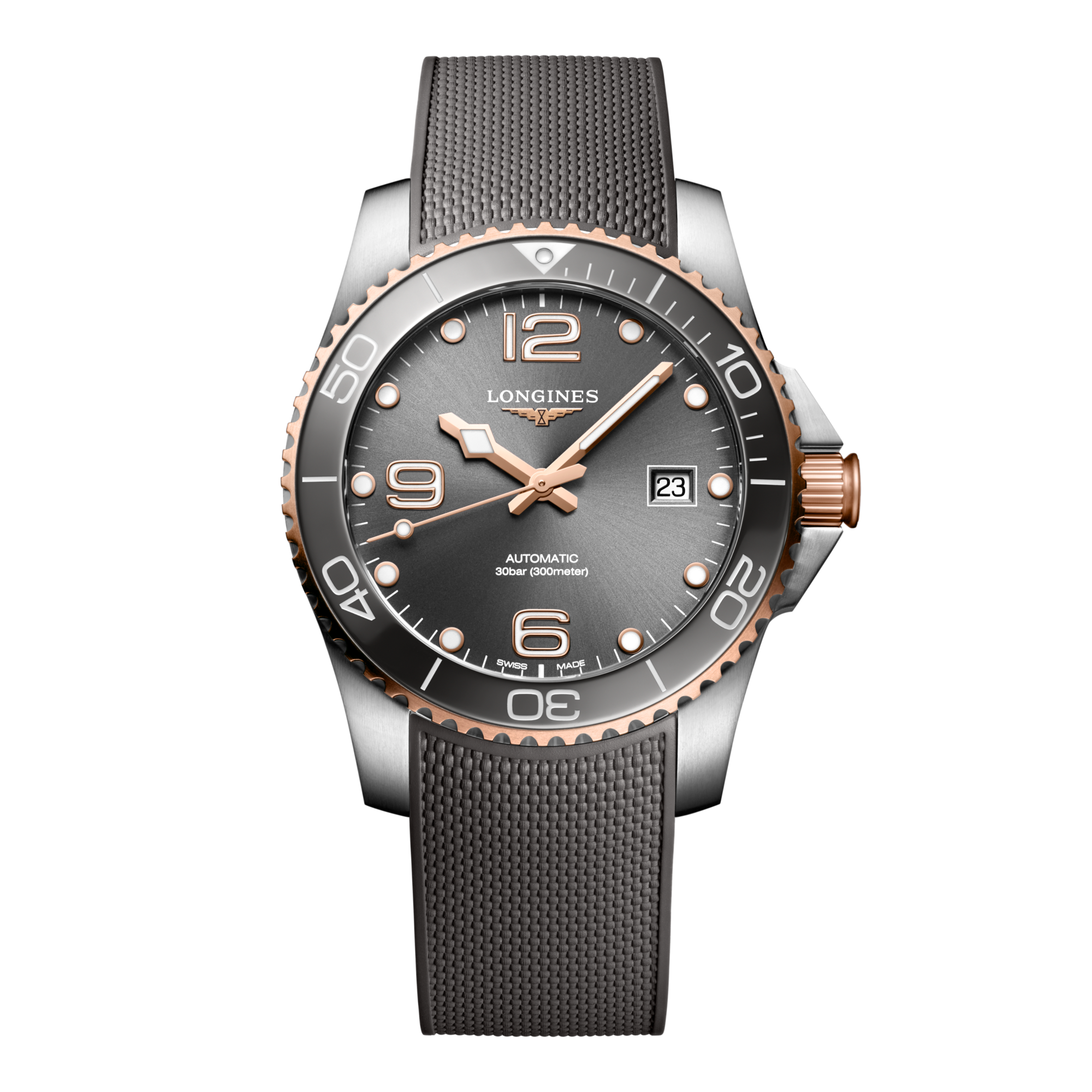 LONGINES／ハイドロコンクエスト／L3.781.4／自動巻き式 腕時計