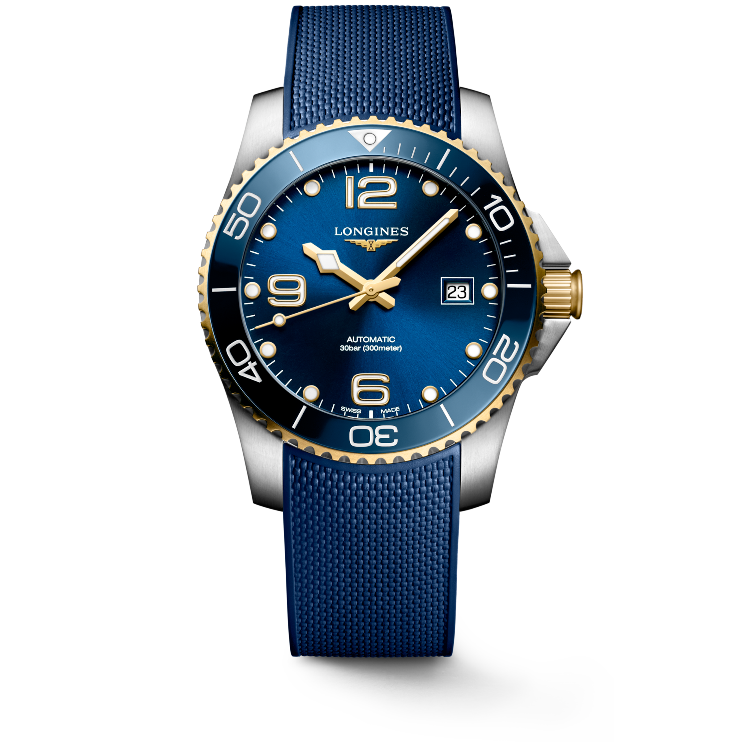 Longines HYDROCONQUEST Automatic Stainless steel and ceramic bezel Watch - L3.781.3.96.9